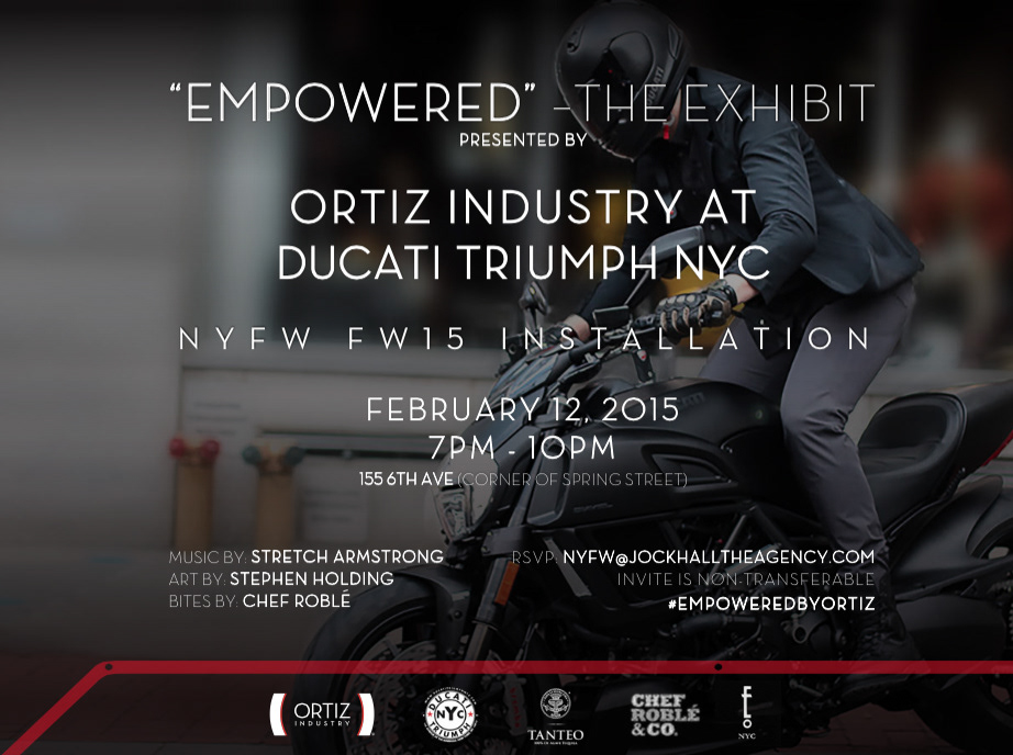 stephen holding ortiz industry ducati nyc empowered