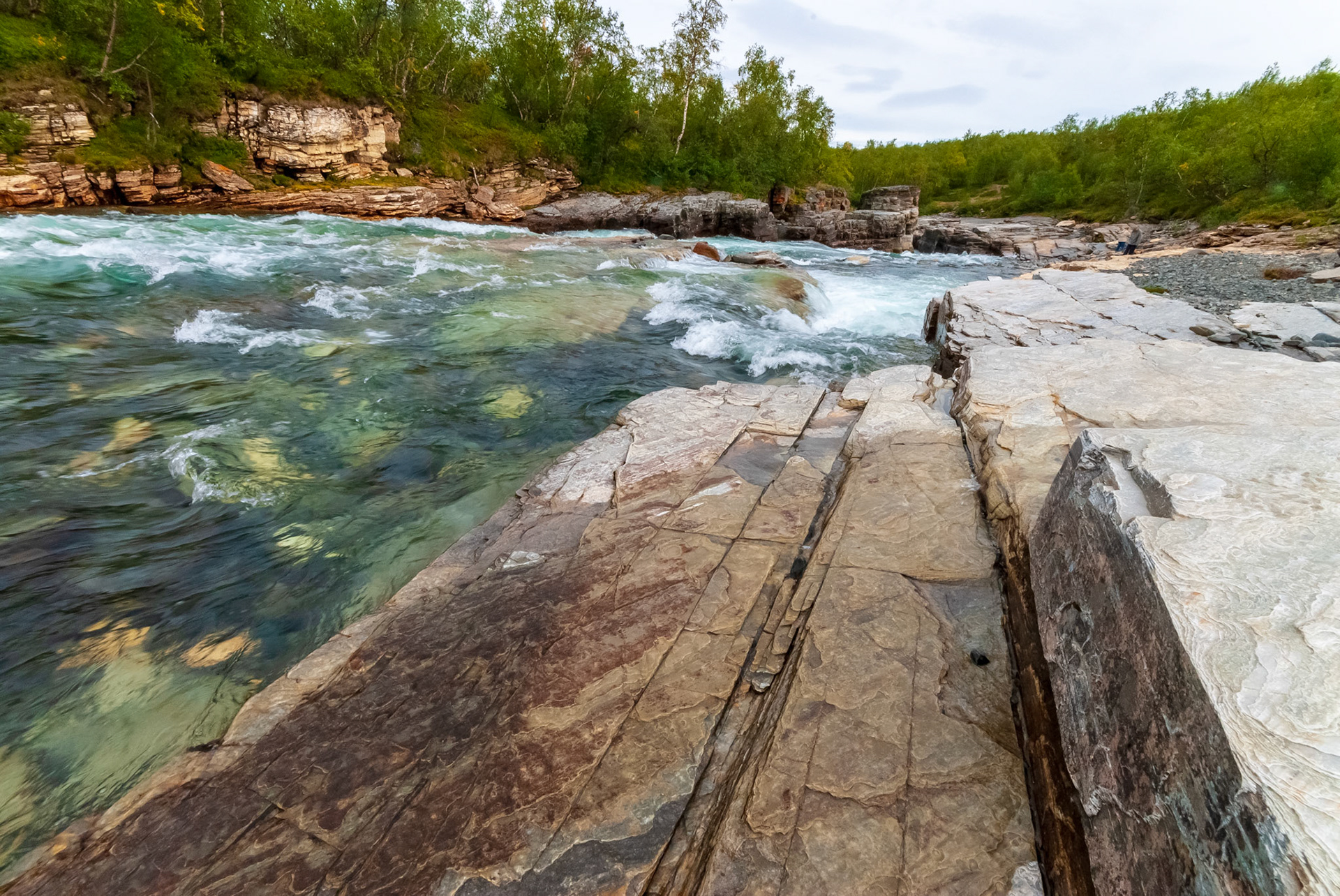 Abisko Kanjon, Abiskojokken