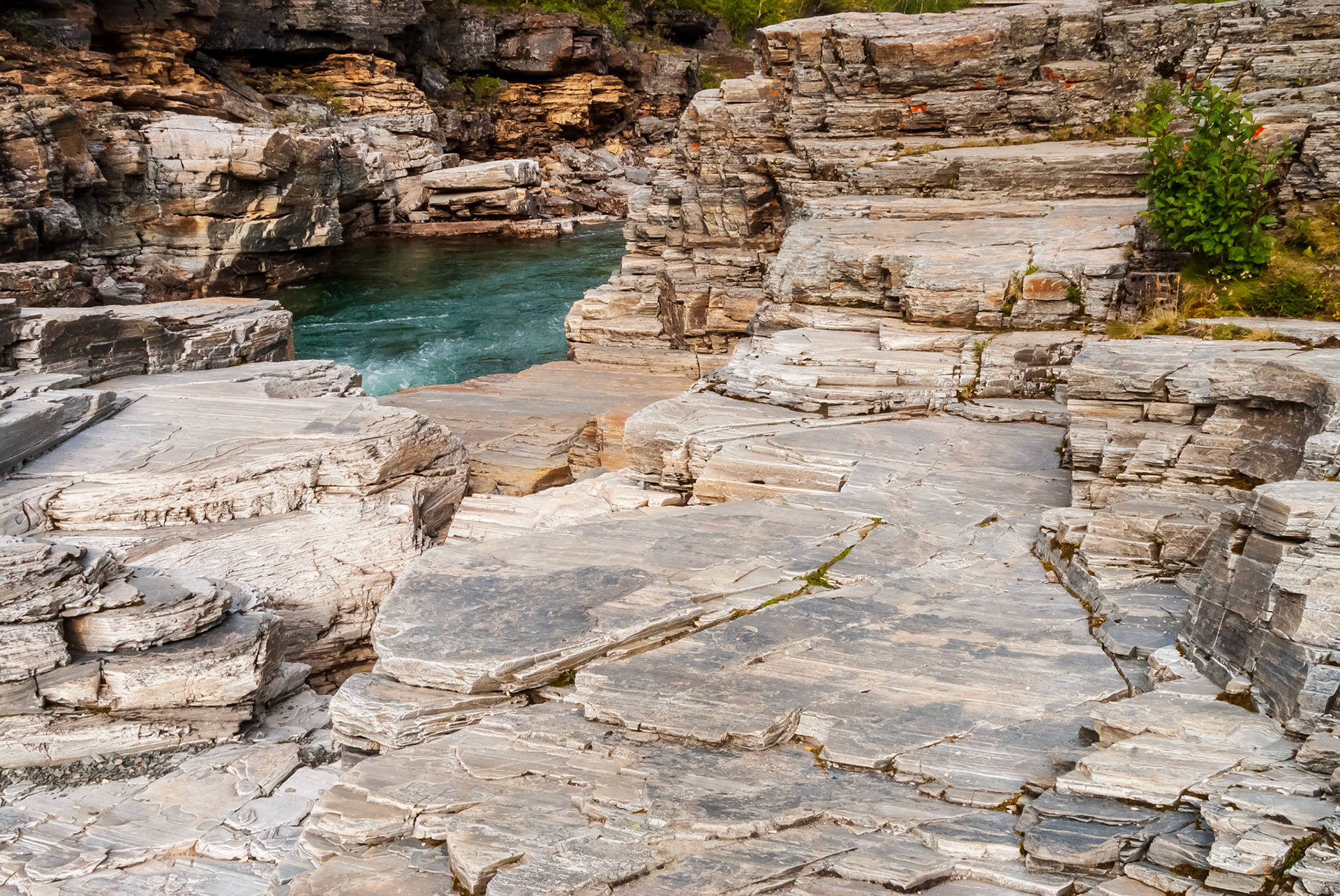 Abisko Kanjon, Abiskojokken