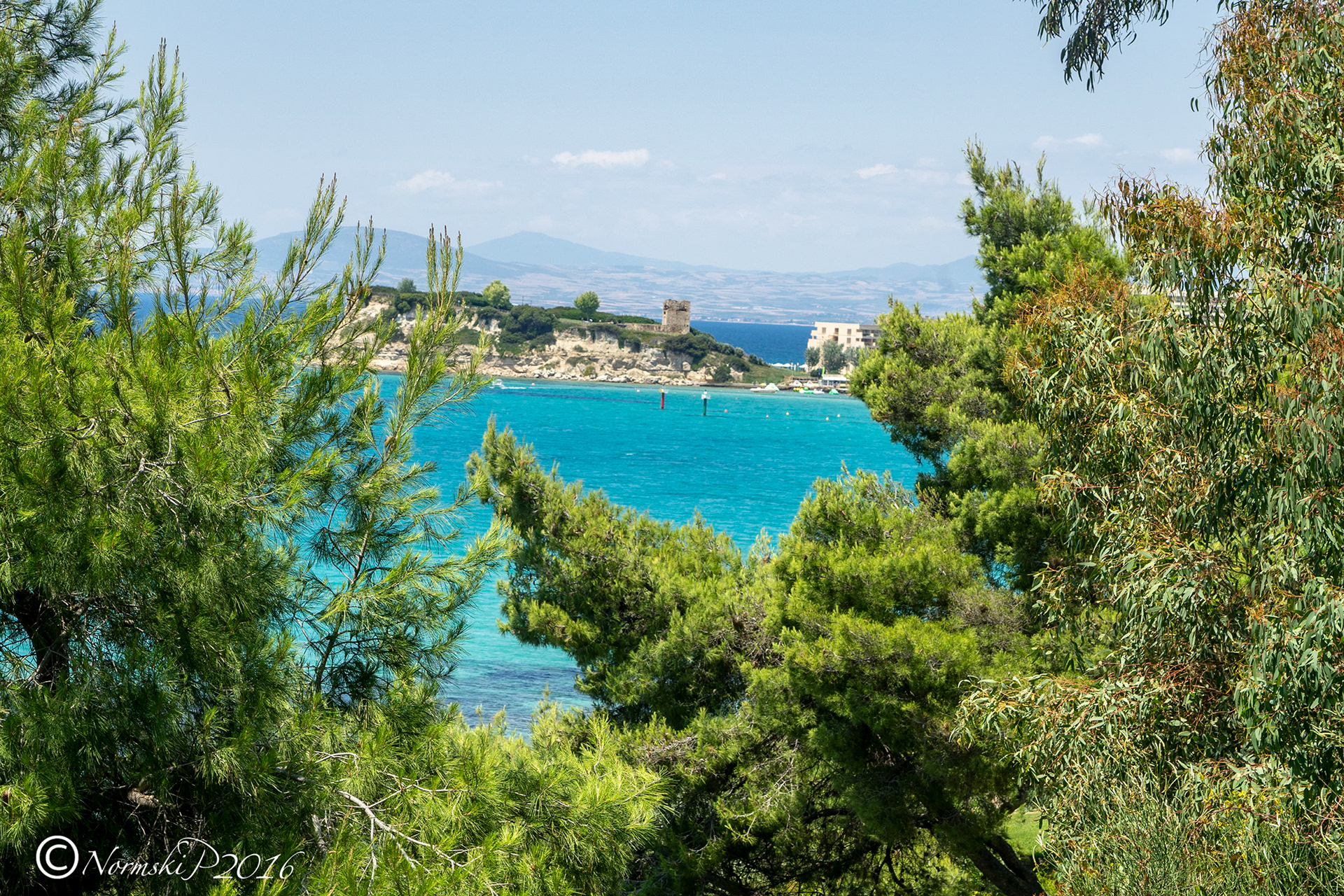 Along the Aegean coast