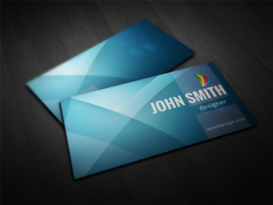 Pixelsmarket Abstract Free Business Card Template