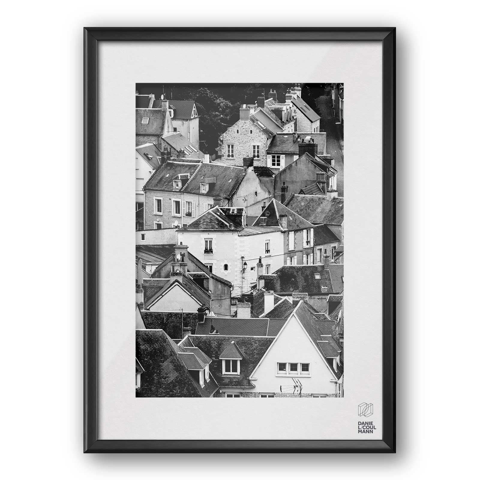 NOIR ET BLANC / Port-En-Bessin, France / photo by DANIEL COULMANN