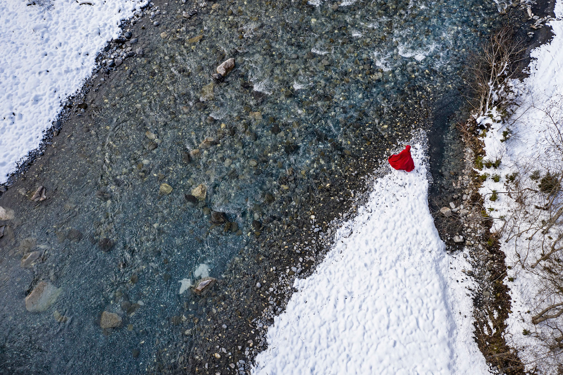 Samoëns, petit chaperon rouge, Red Riding Hood