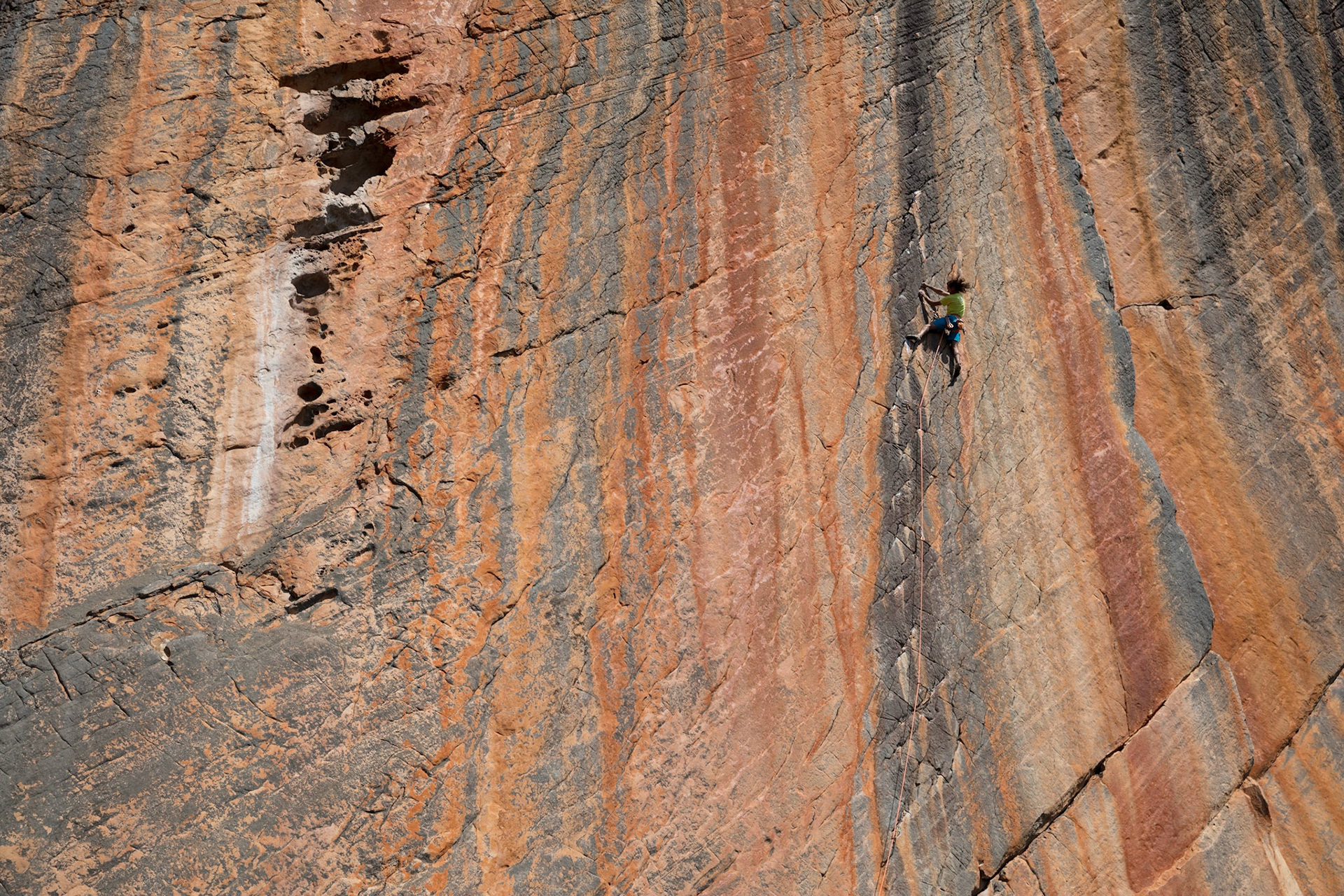 Eureka Wall, Archimedes Principle, Grampians, escalade, Stef Husson
