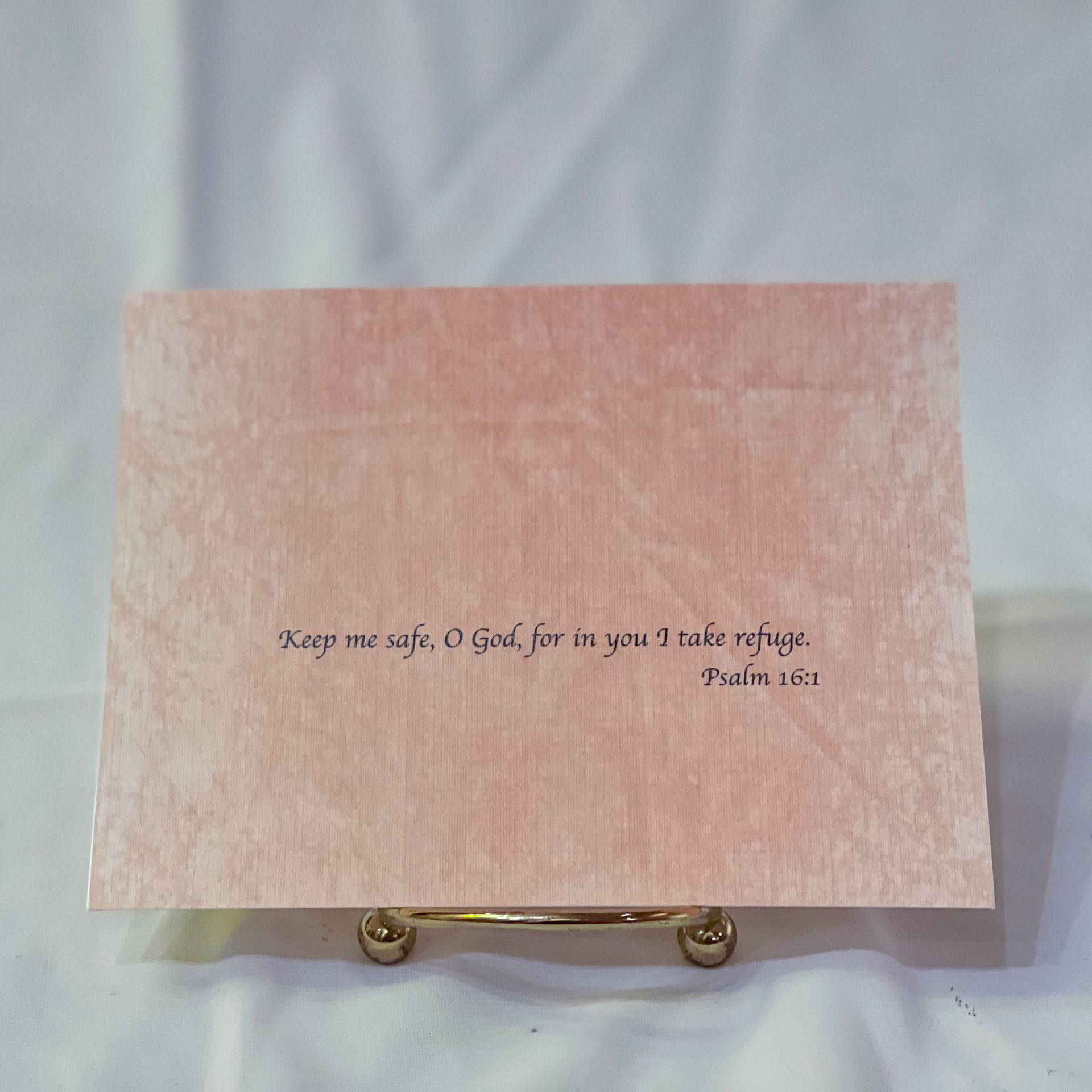 Psalm Notes Note Cards - Front. Each features a different Psalm on the front with a blank inside.