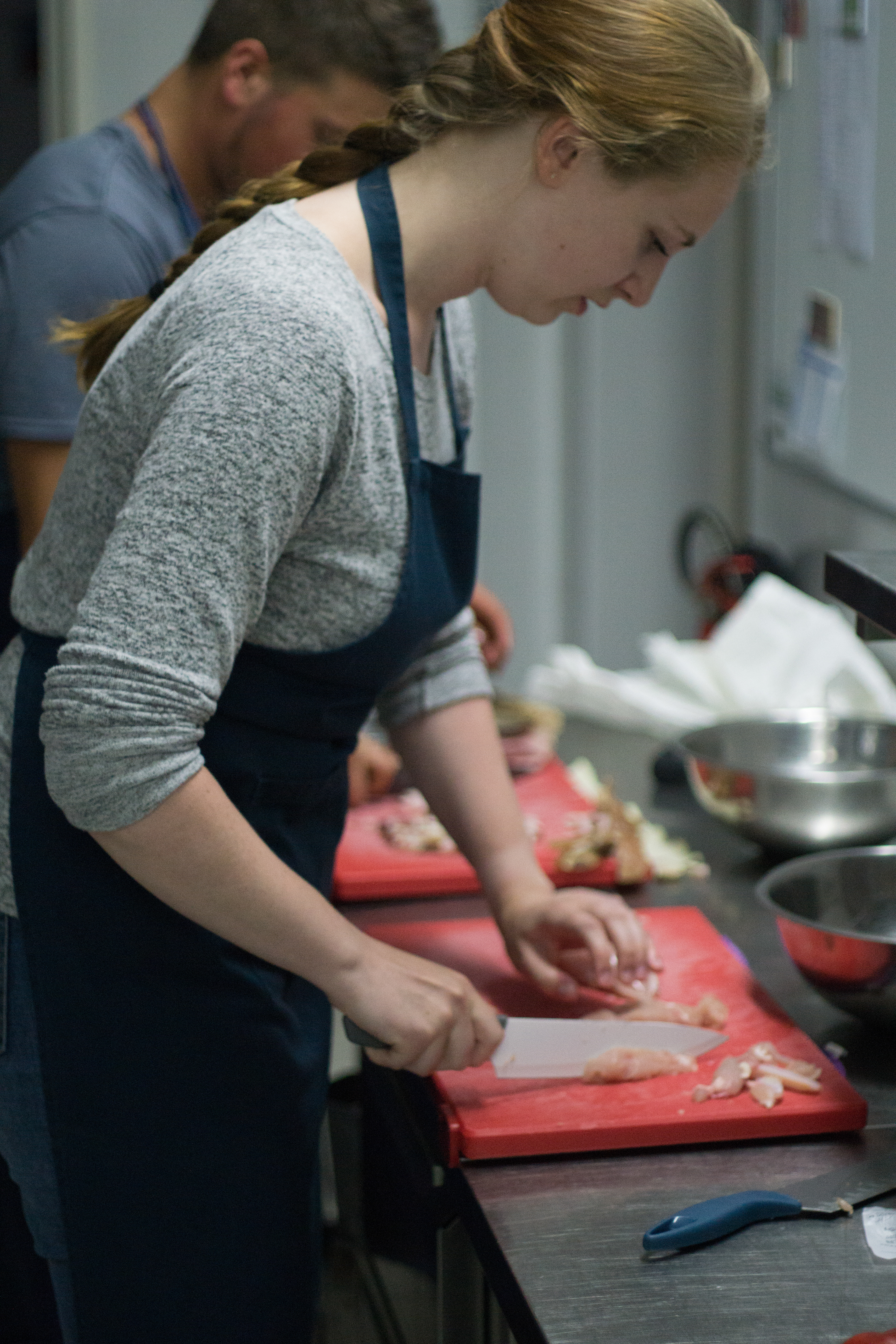 Our hosts in Italy asked that we prepare an american meal for them.