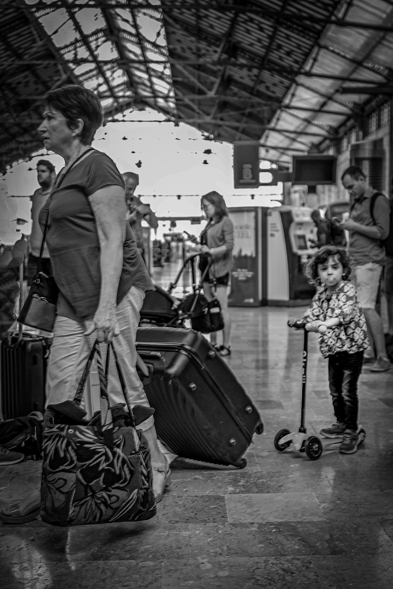 Marseille Train Sation, France