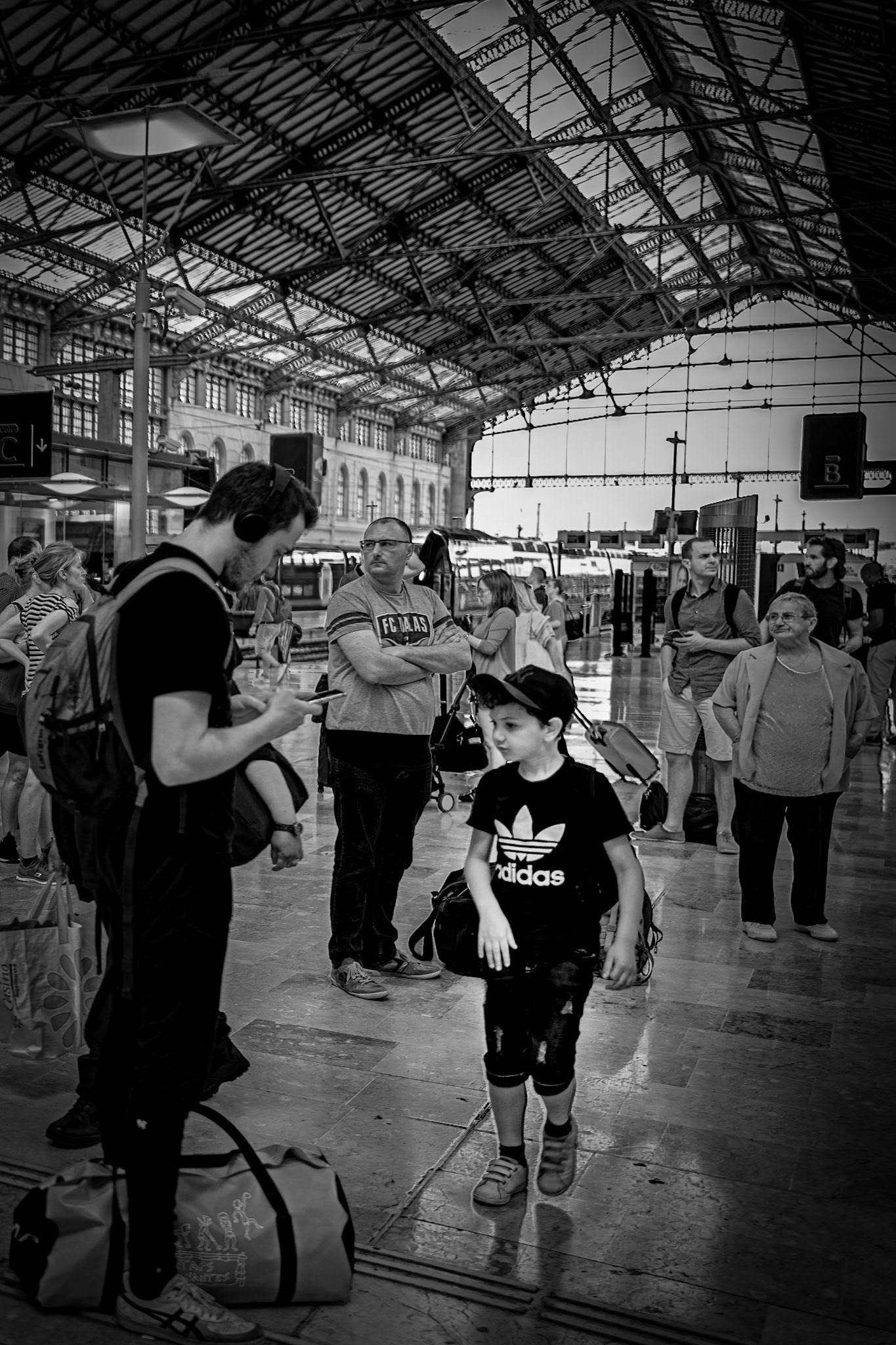 Marseille Train Sation, France