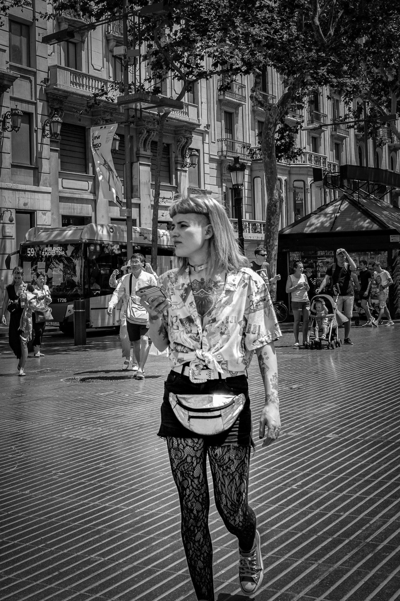 Place de Catalunya, Barcelona, Spain