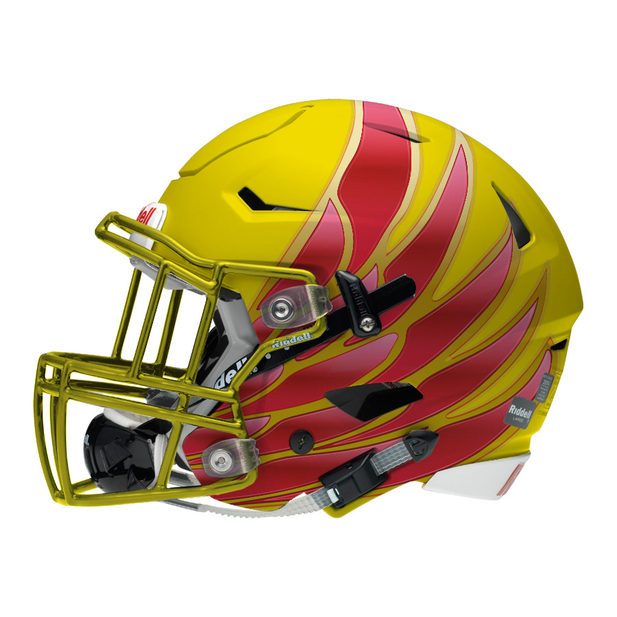 Aaron Jaffe Design Portfolio High School Alternate Helmet Designs