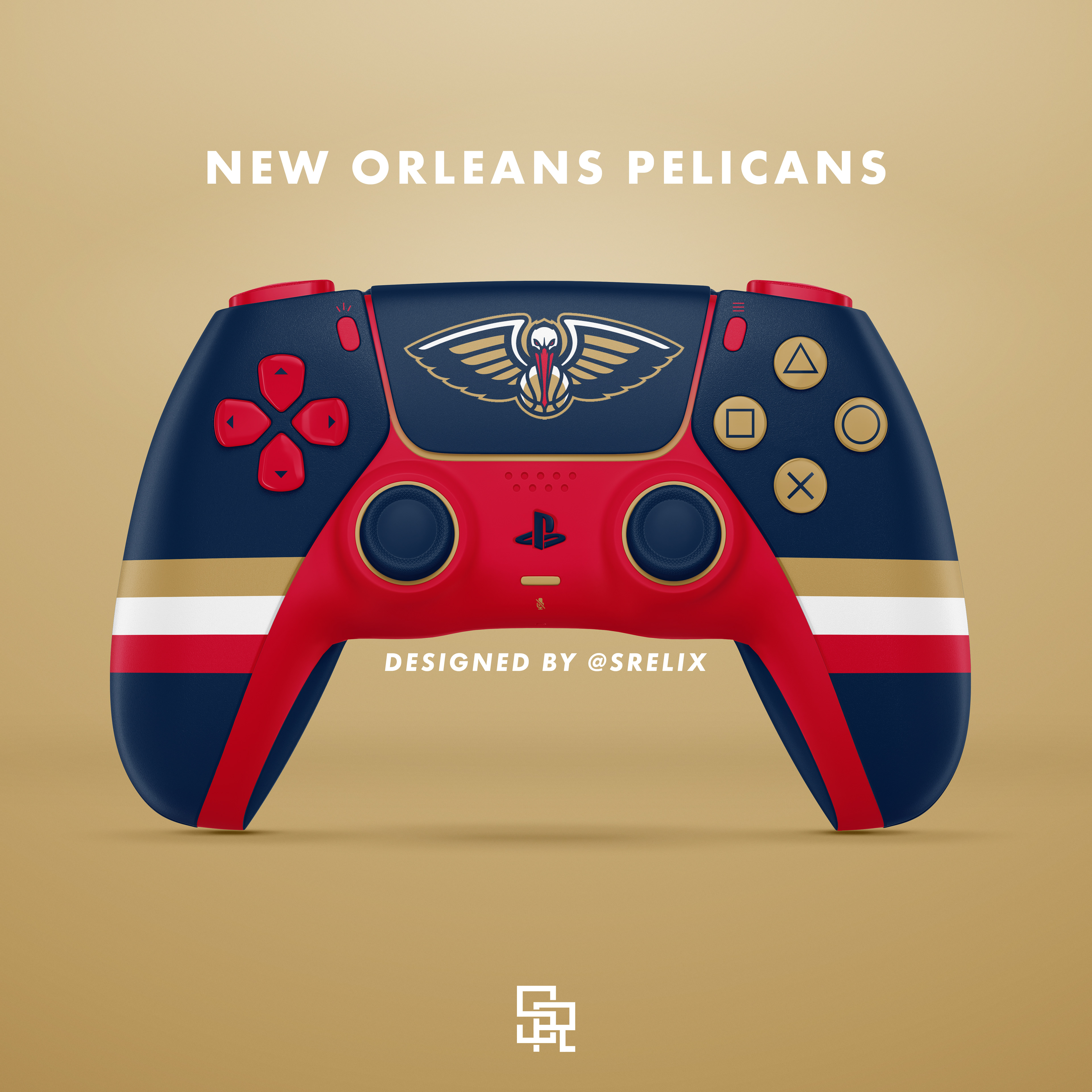 SRelix NBA PS5 Controller Concepts