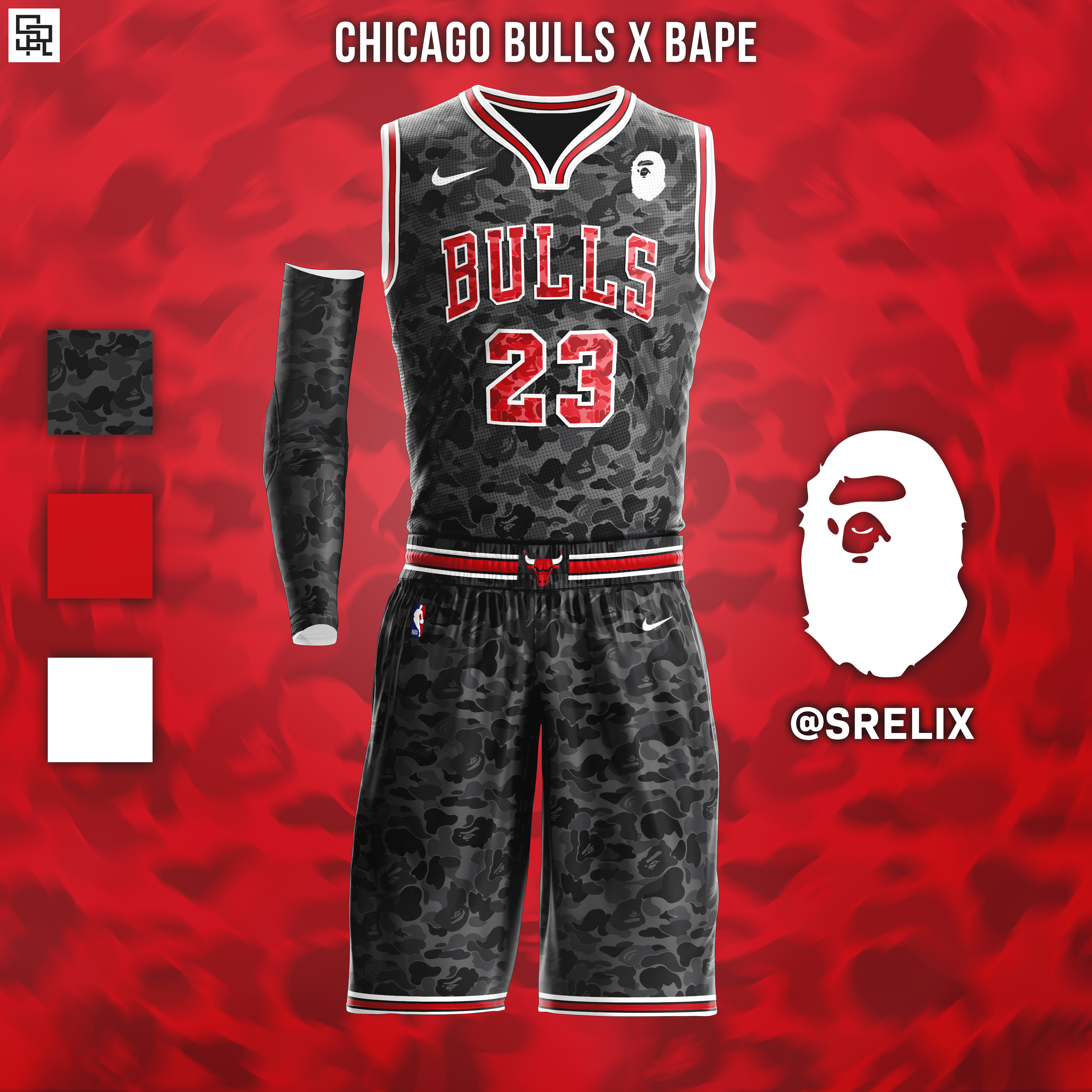 SRELIX Portfolio - Hypebeast NBA/NFL Jersey Concepts