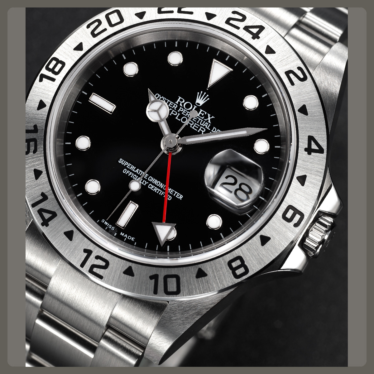 Rolex Explorer, Pete Gardner, Photographer, Studio, Still Life, London, UK, © Copyright Pete Gardner