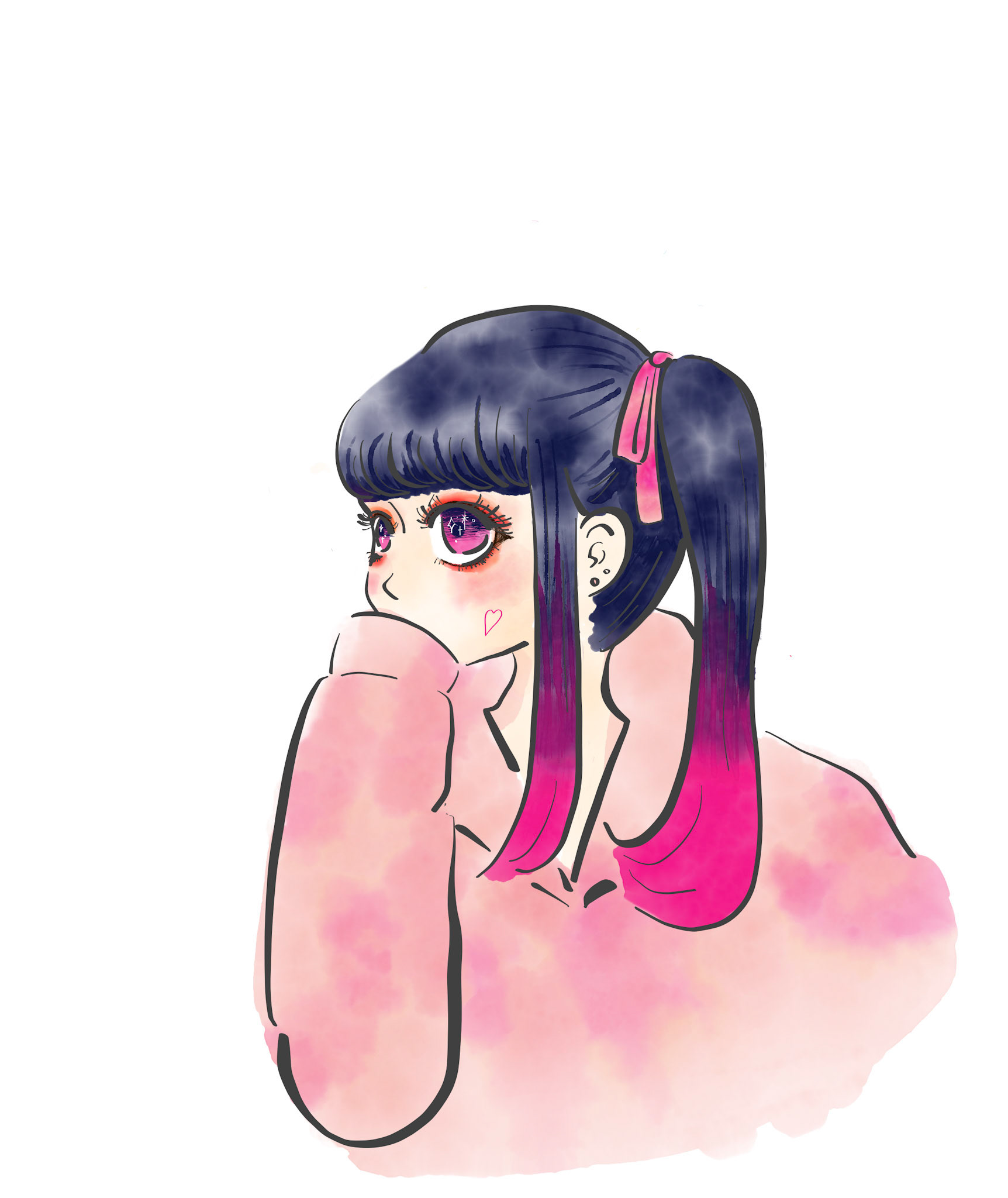 地雷メイク女子