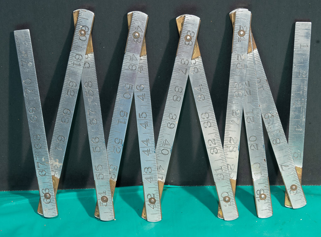 Lufkin Aluminum 72" Carpenter Folding Rule