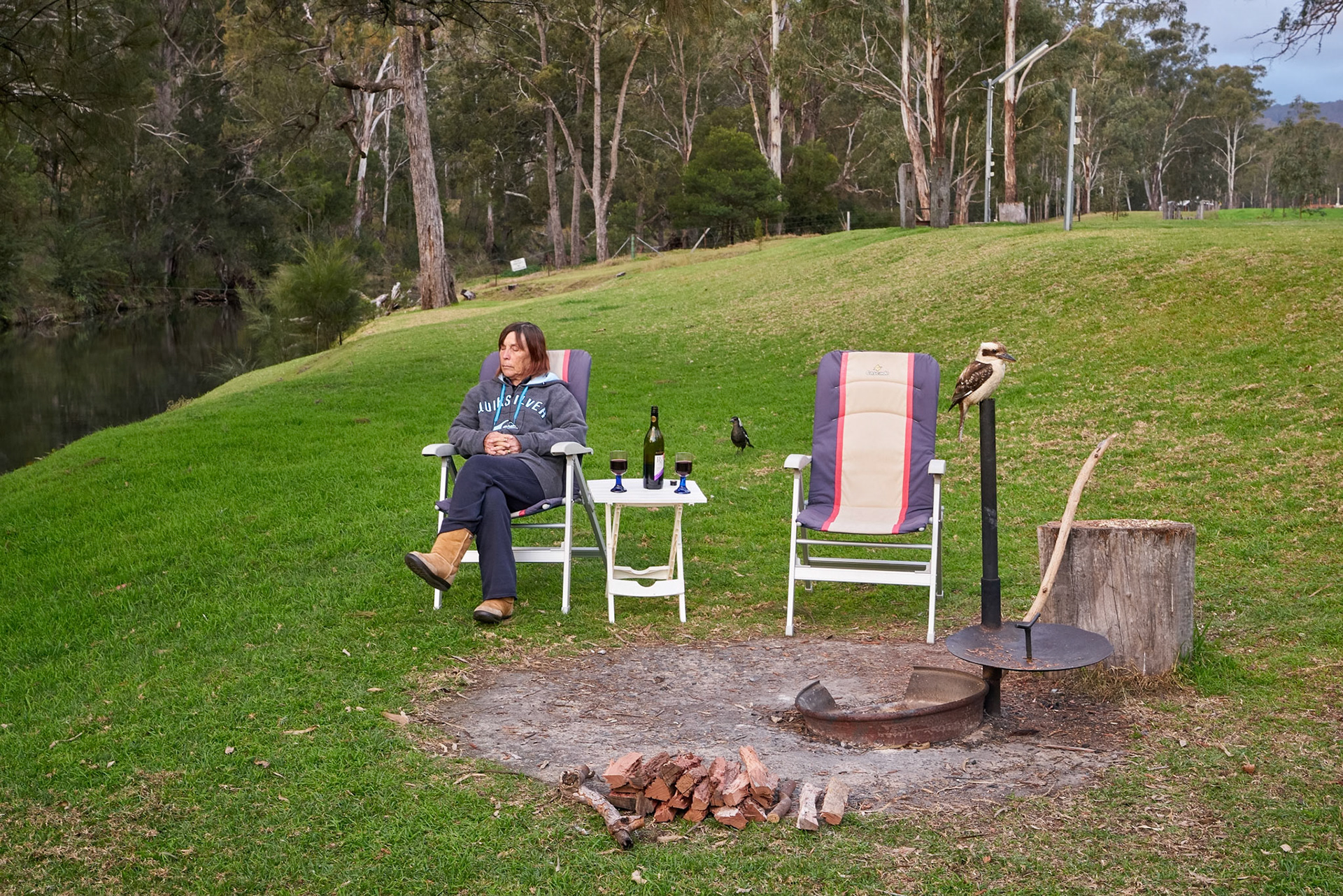 Day's end (with friends)- Goomburra Valley Campground