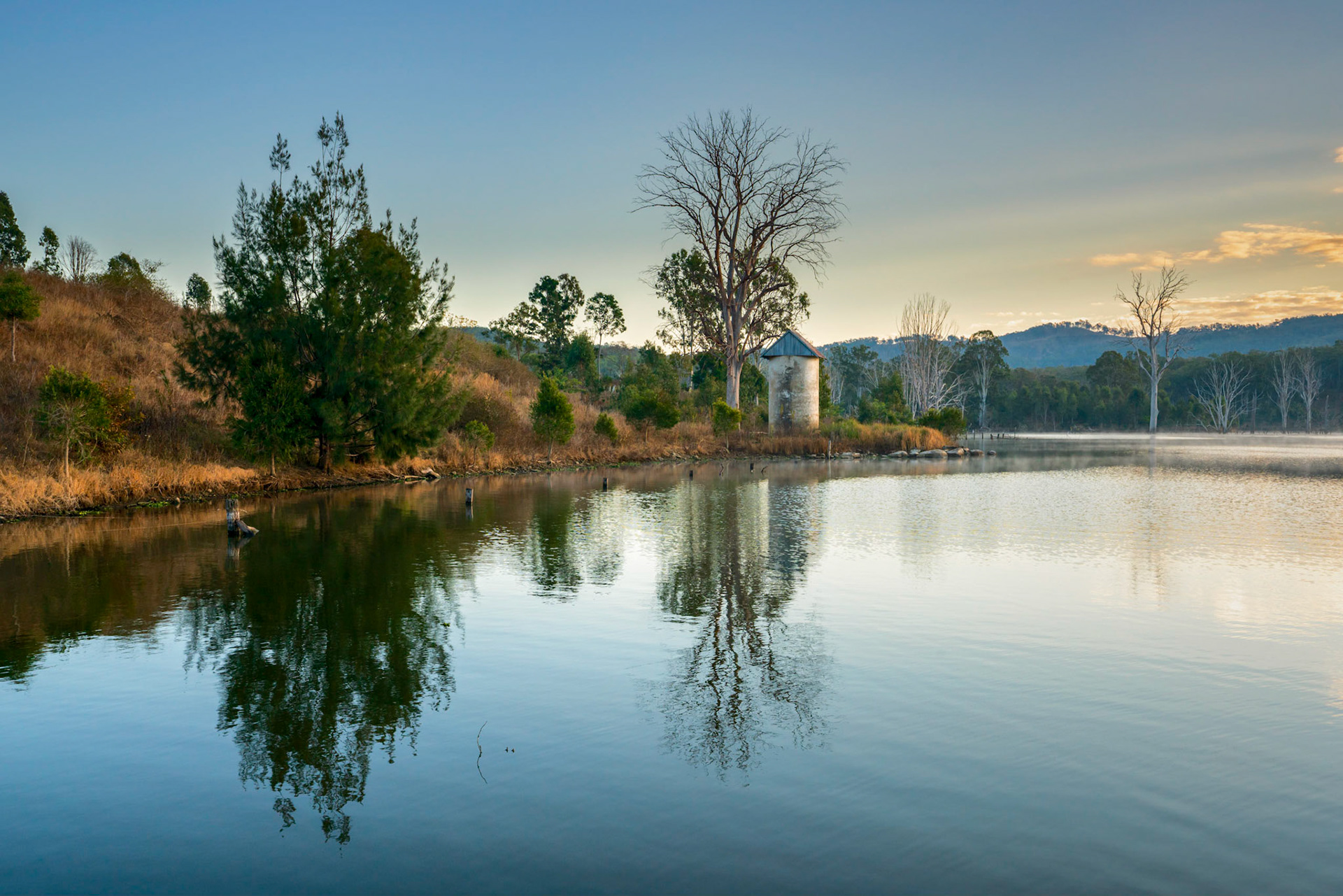 Upper reaches of Lake Wyaralong - Wyaralong via Beaudesert