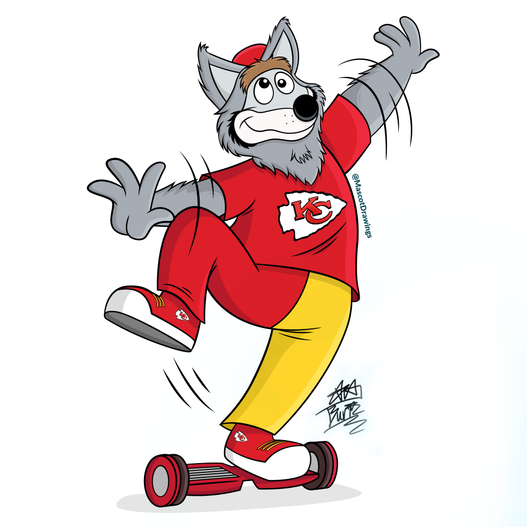 Kc wolf mascot injury