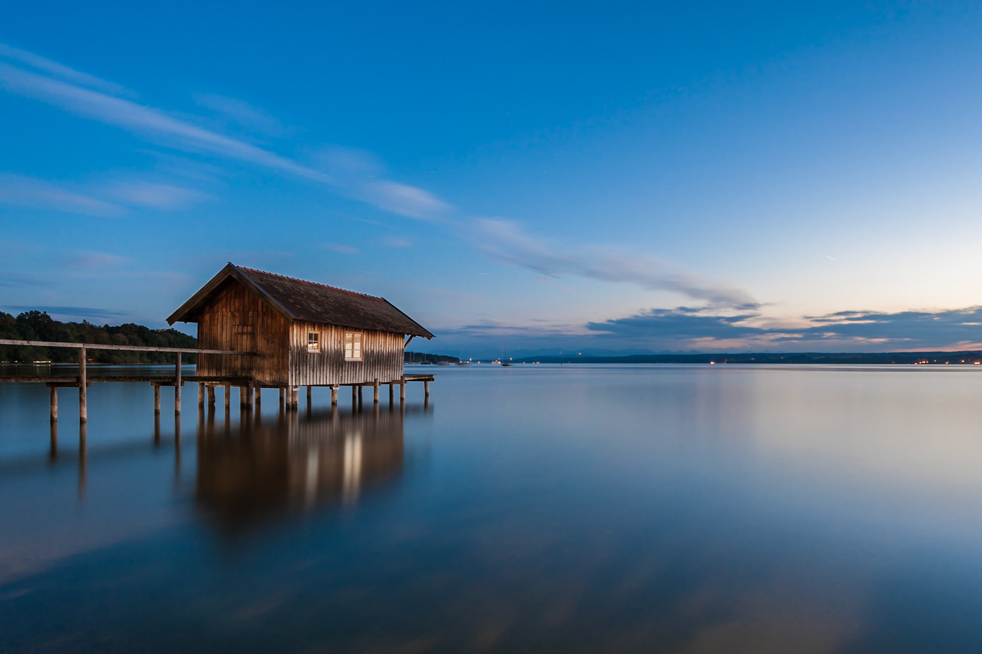 Boat House, Lake Ammer, Bavaria