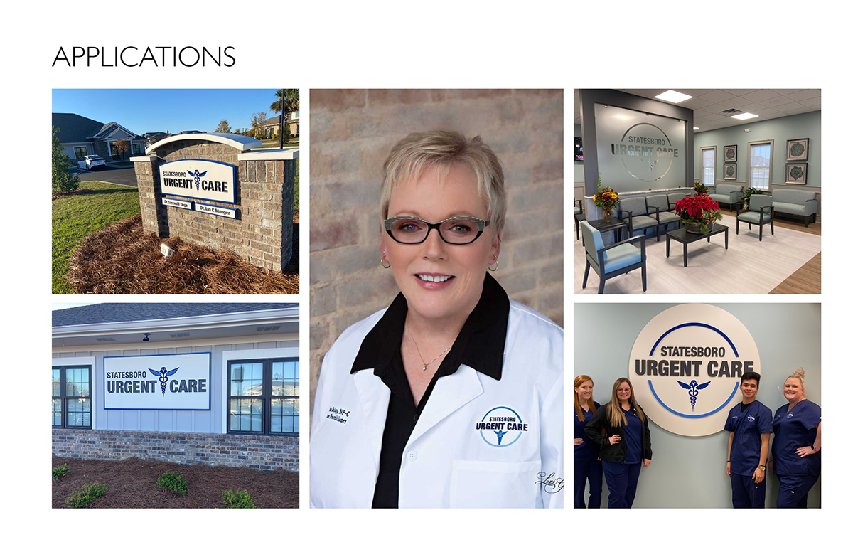 Aminatta Mbow Statesboro Urgent Care Brand Identity