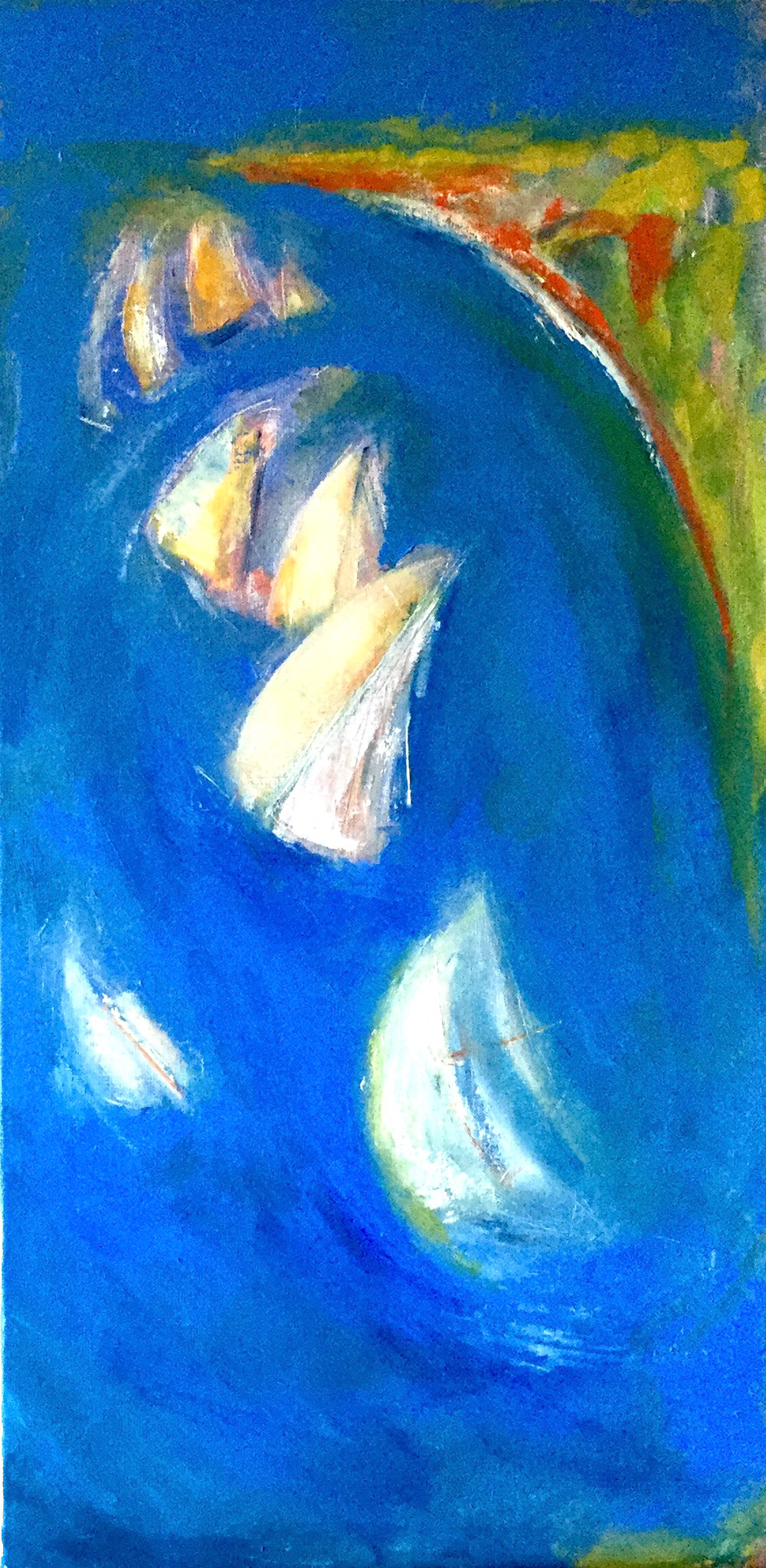 ET ON REGARDAIT LES BATEAUX 80X40