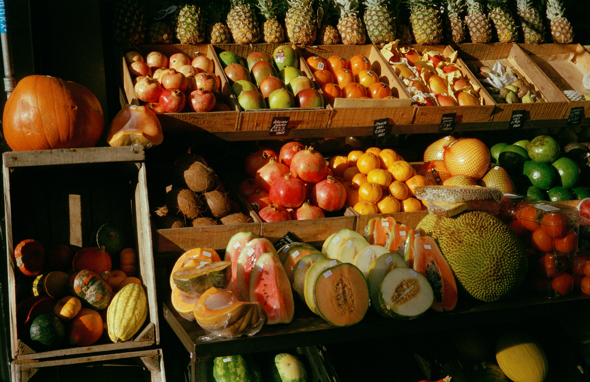 Camden Fruit Stall, November 2017