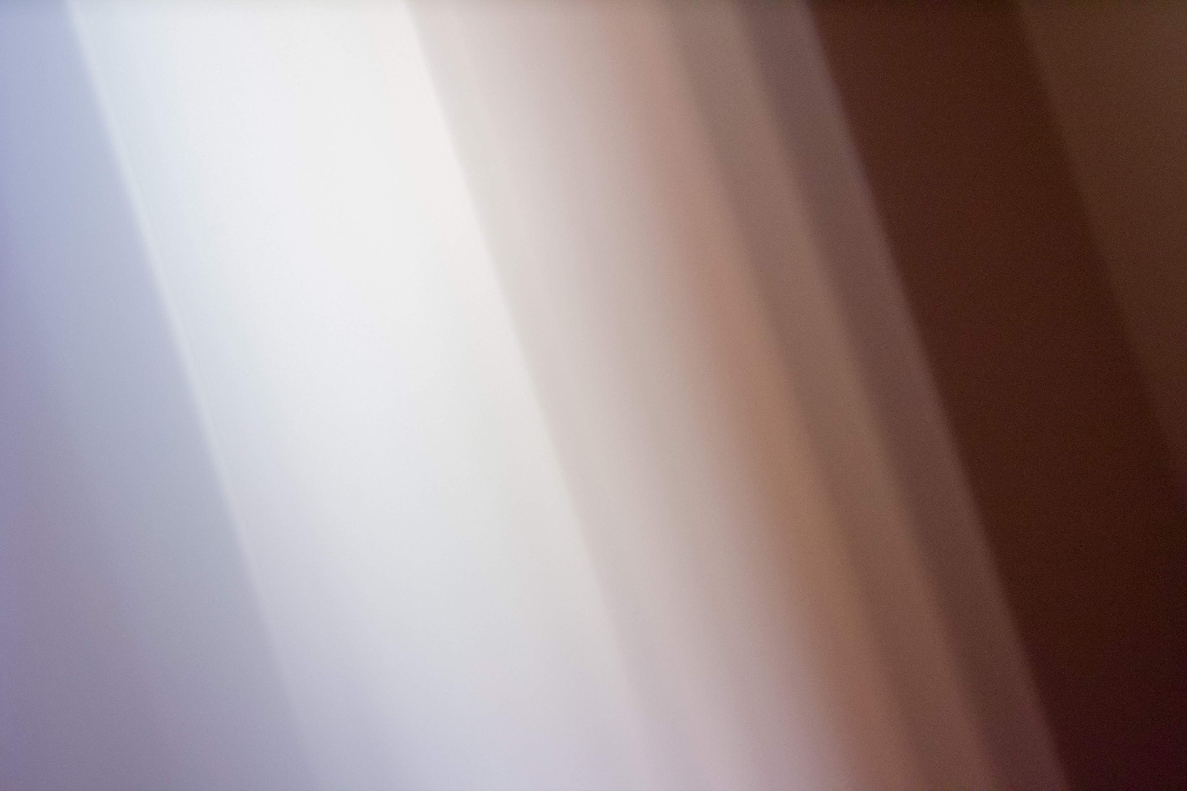 "White and Magenta Over Orange, Purple, and Dark Brown," 2013, Digital photograph on canvas