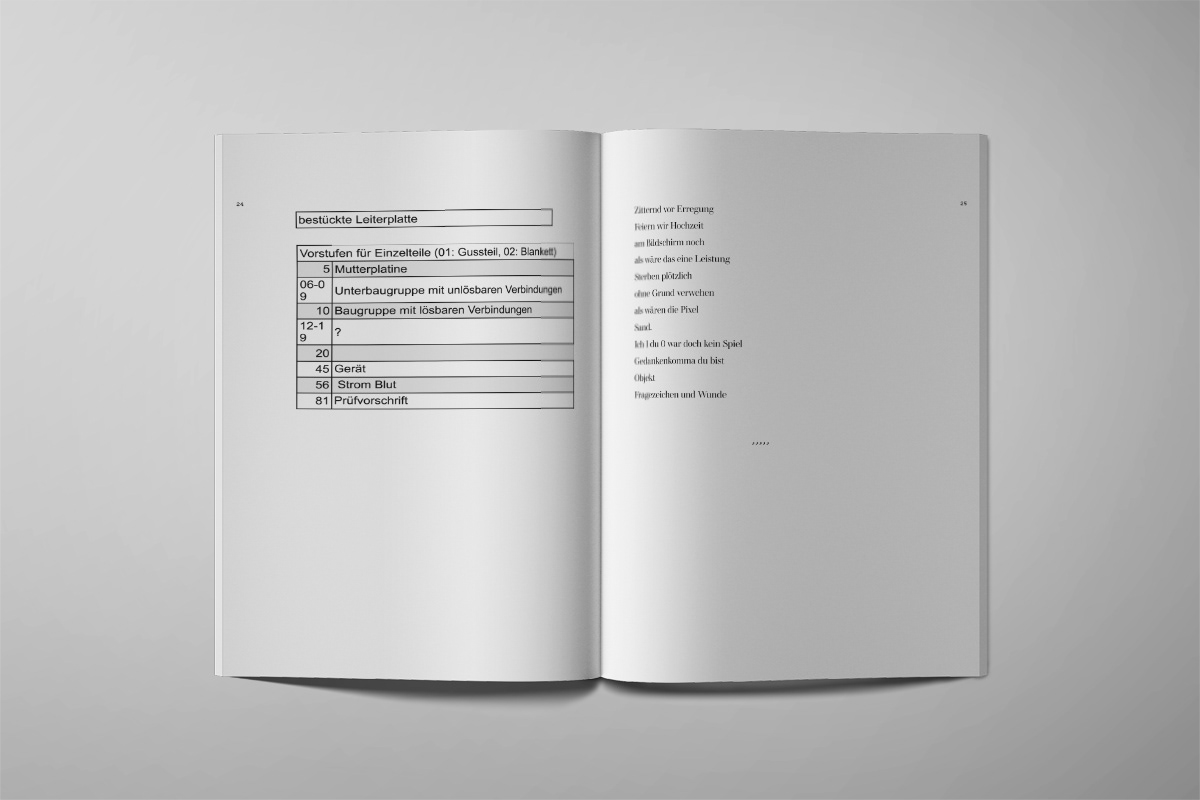 Beispiel grafische Buchgestaltung