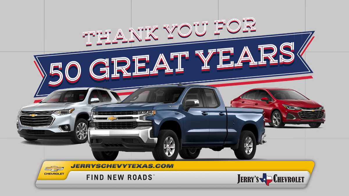 Daniel Small Jerry Durant Chevrolet 50th Anniversary