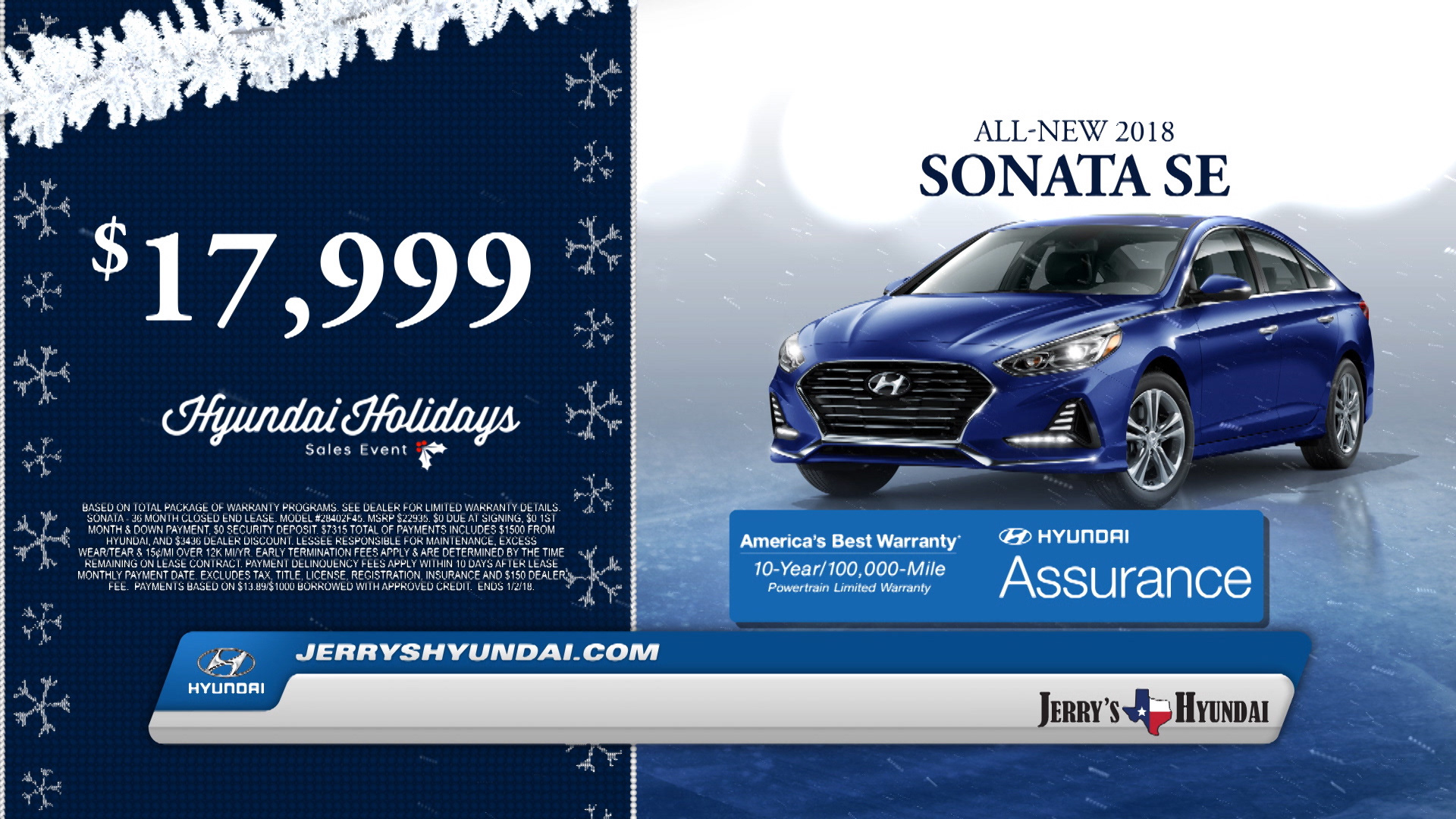 Daniel Small Jerry Durant Hyundai Hyundai Holidays