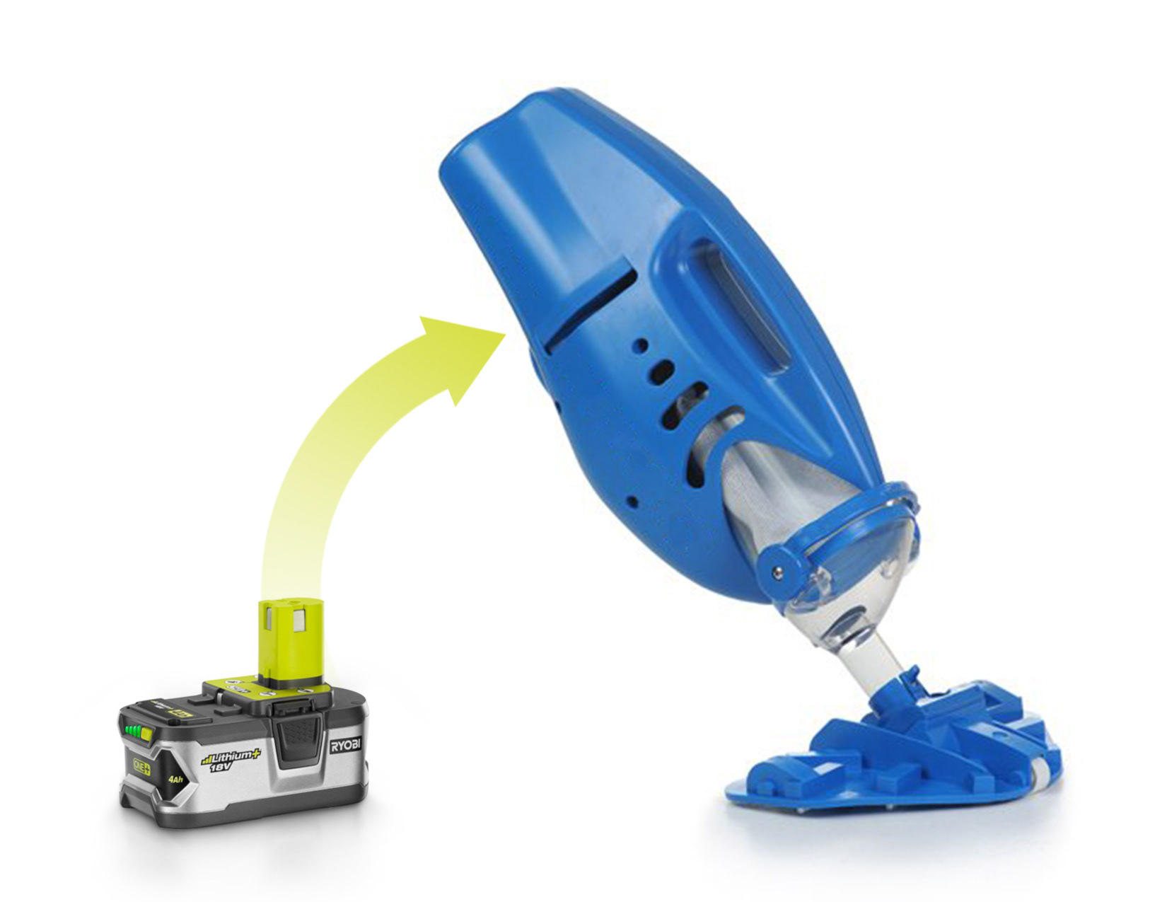 Parke Pleasants Ryobi Underwater Stick Vacuum