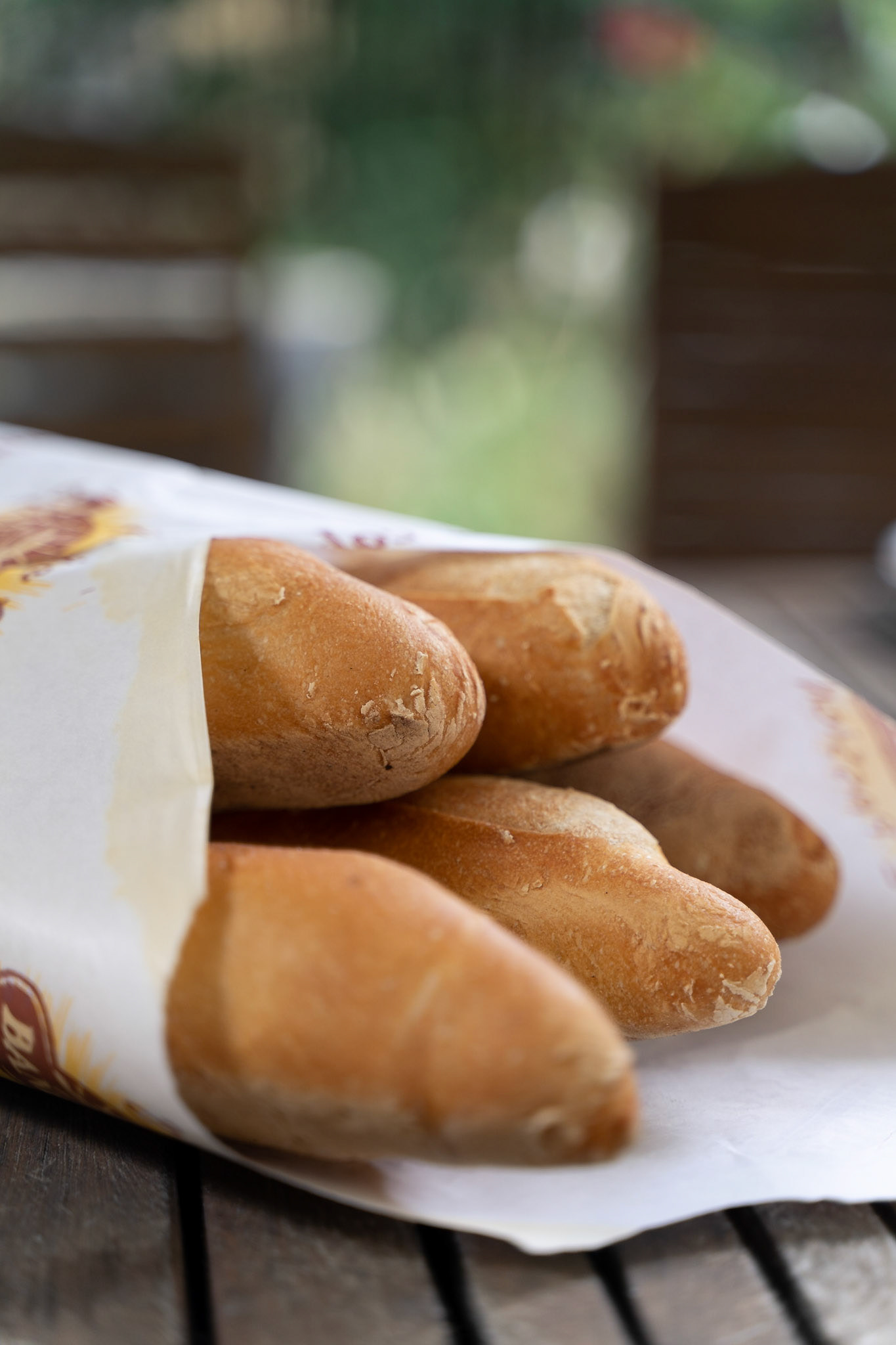 Baguette pour le petit déjeuner