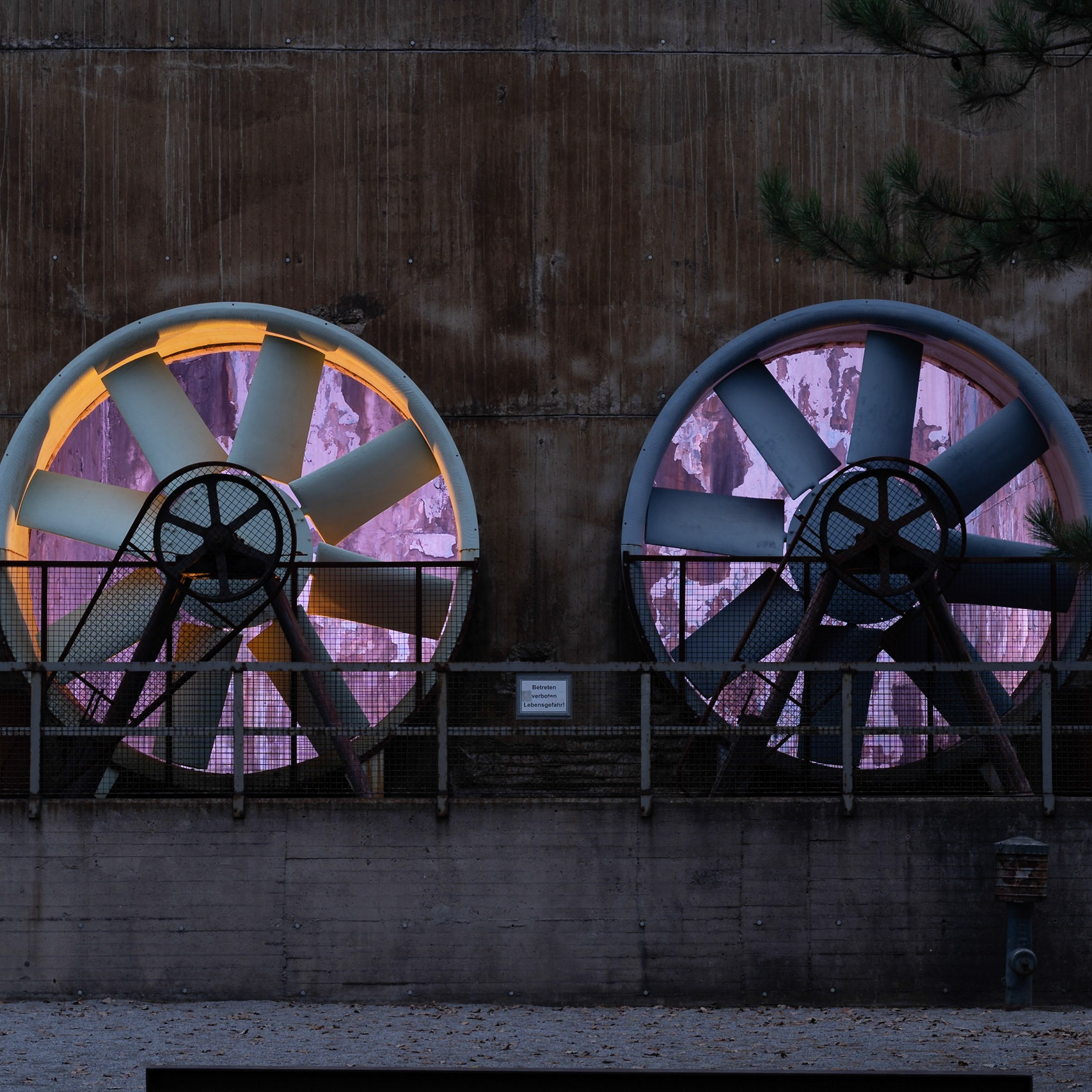 Night Photography in Landschaftspark Duisburg (LaPaDu), Germany