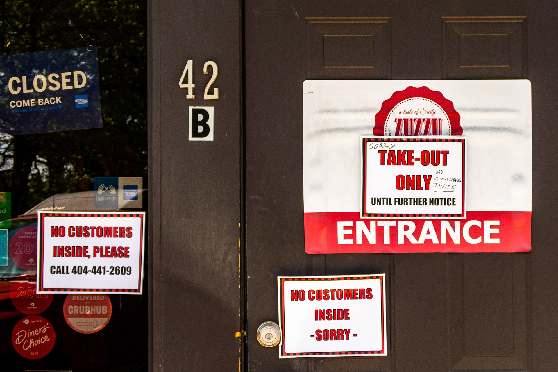 Patrick Caffrey / Roswell, GA -- Lockdown Customer Centricity -- 2020, Inkjet Print, Edition-N/A, 17x11" Print/Paper $125