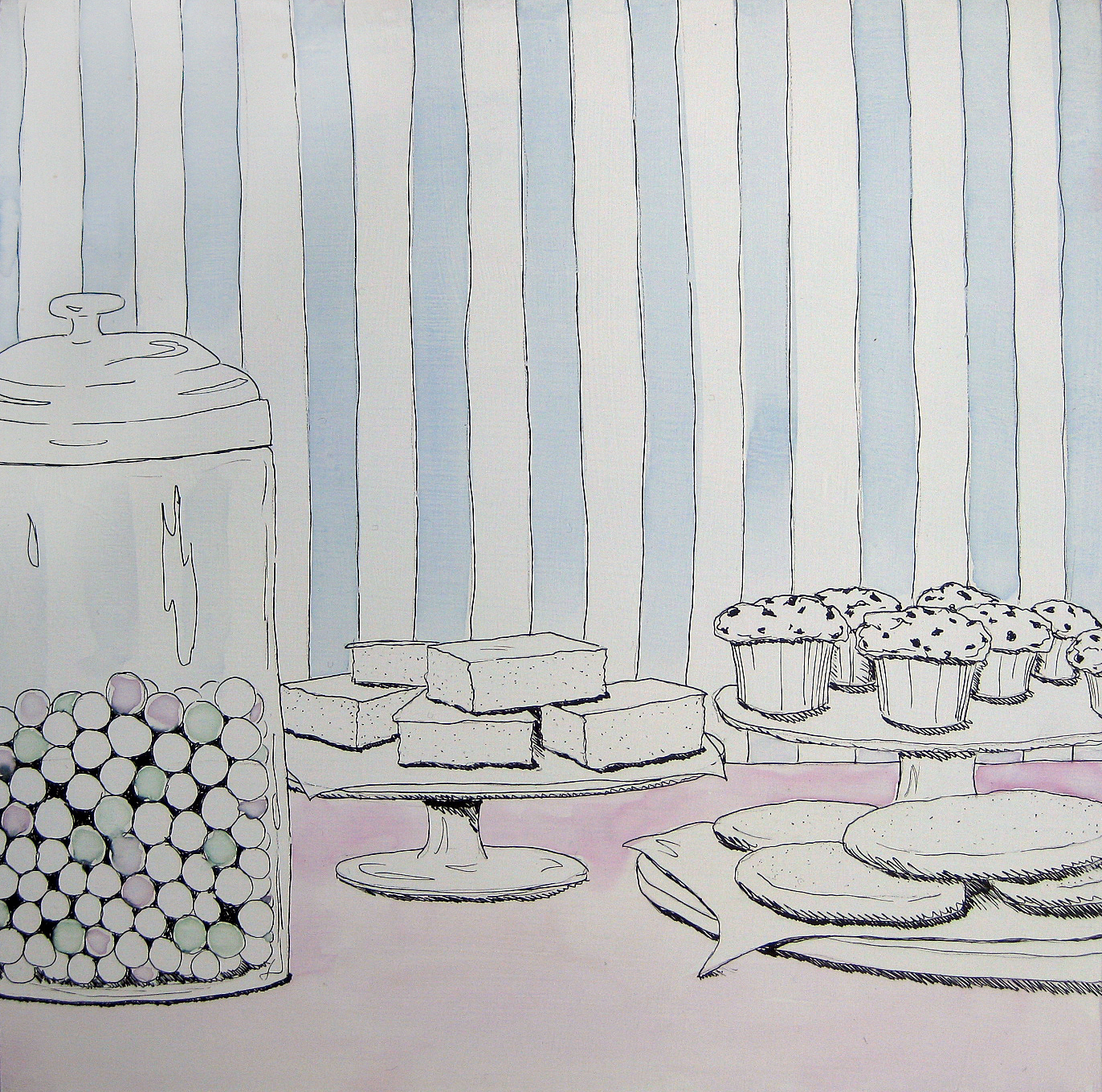 Scribble Party Candy Shop