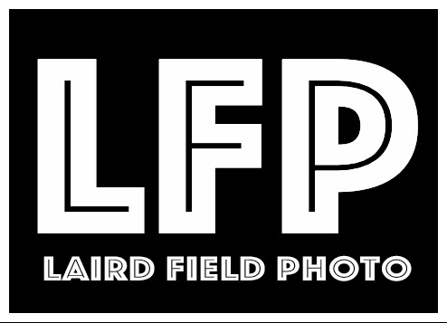 Identifying logo for Laird Field Photography Brand
