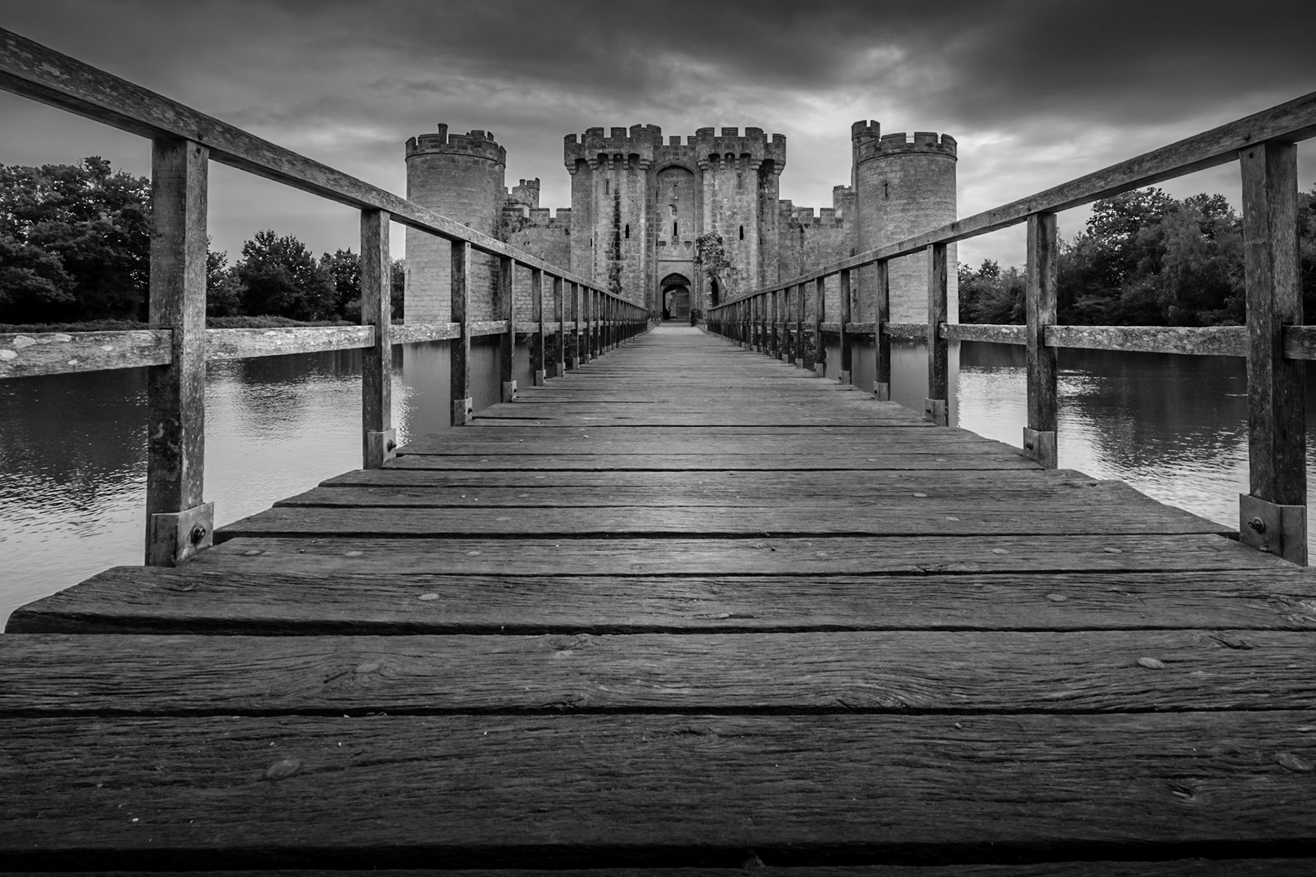 Bodiam Castle, Sussex, 2019