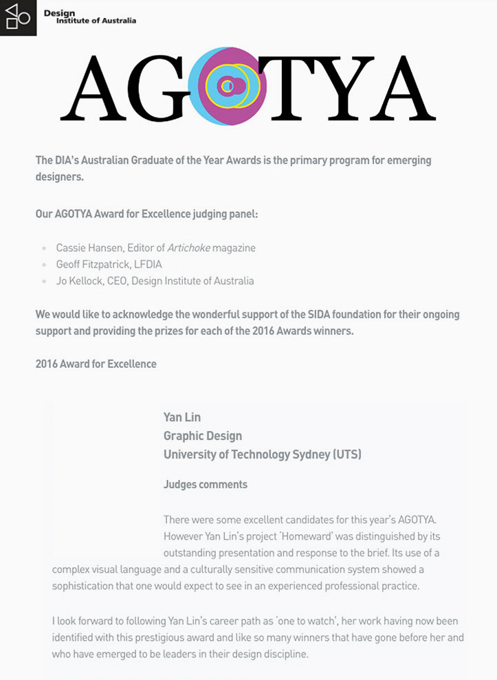 DIA - Judges comments