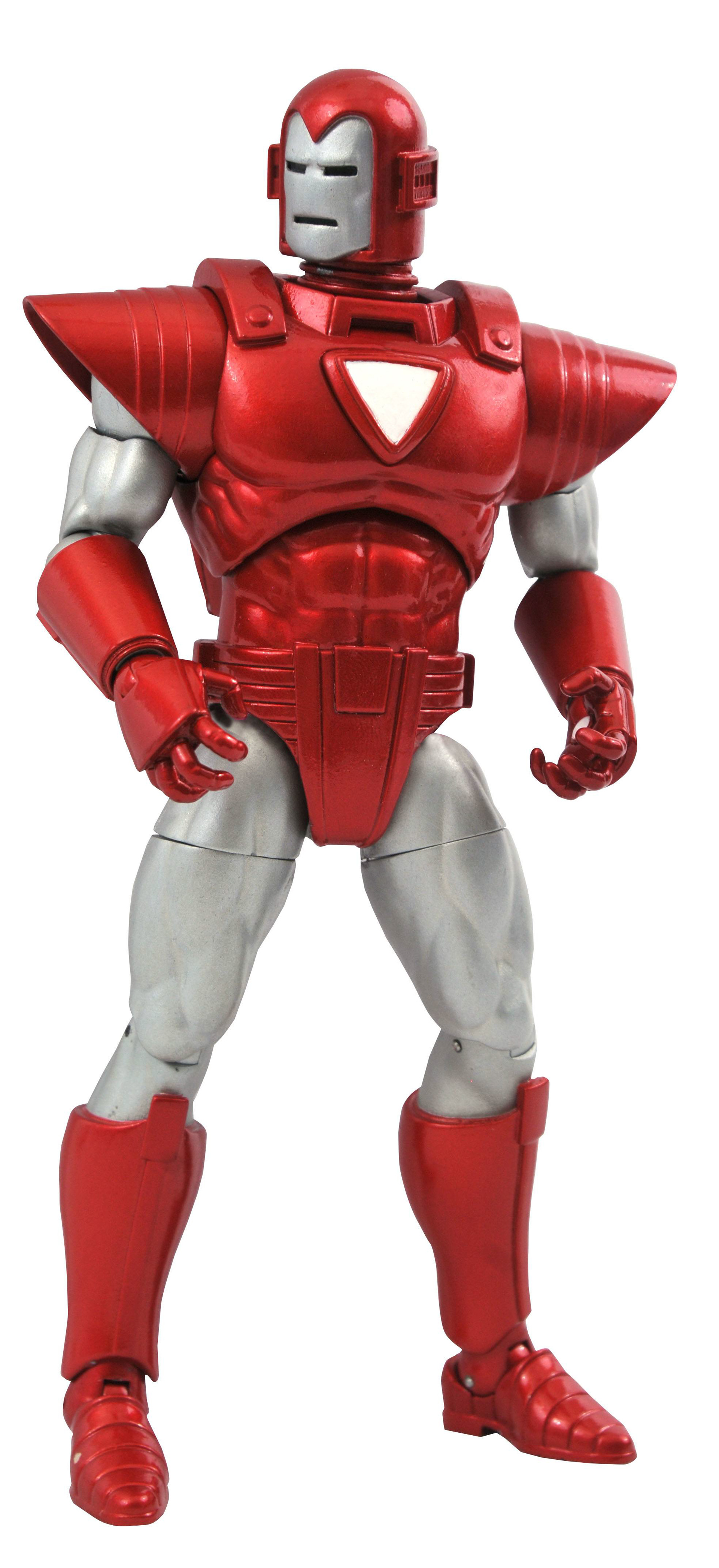 Marvel Select Silver Centurion Iron Man - Design Elements, Sculpt Notes.