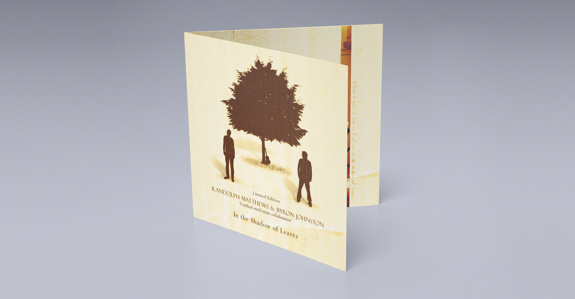 In the shadow of leaves album cover