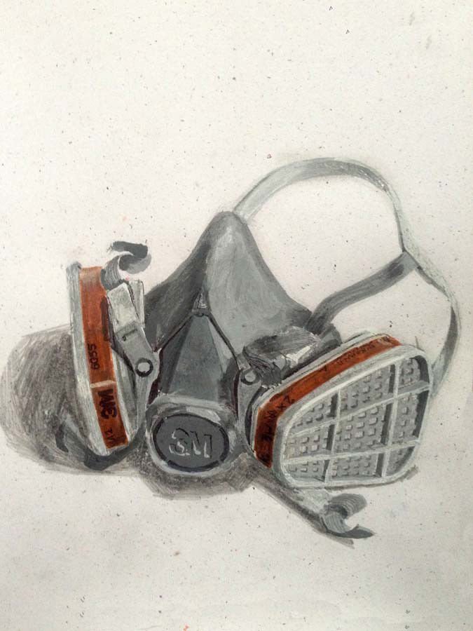 my respirator. 28.02.2016.