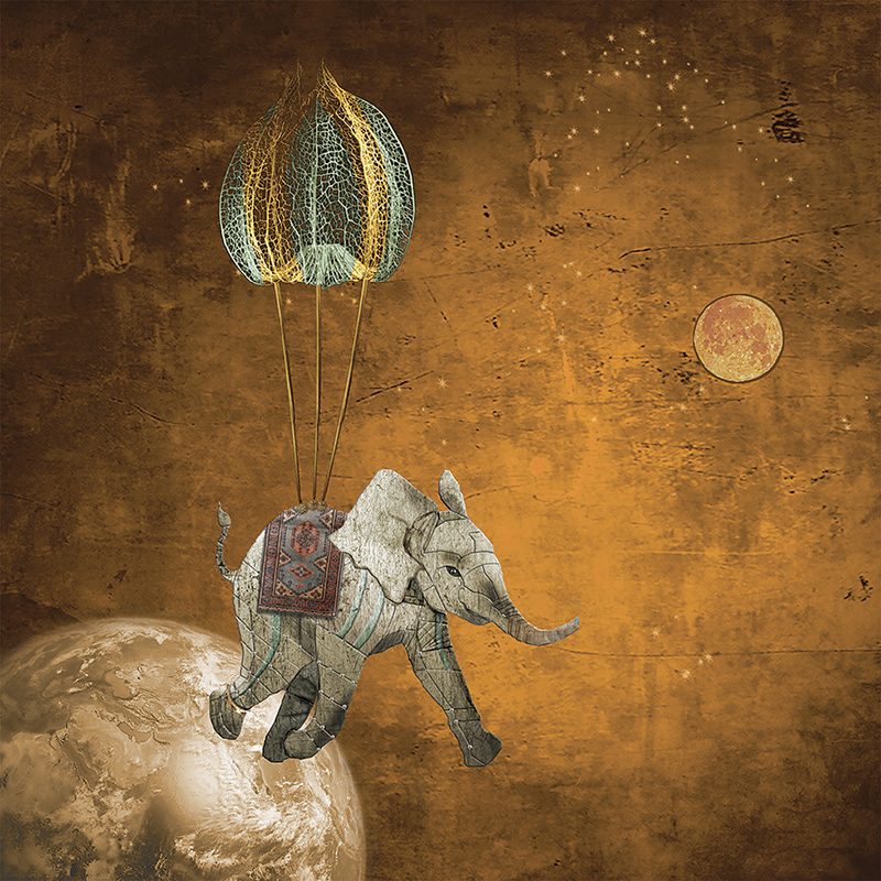Voyage en Ballon / hot-air balloon traveller