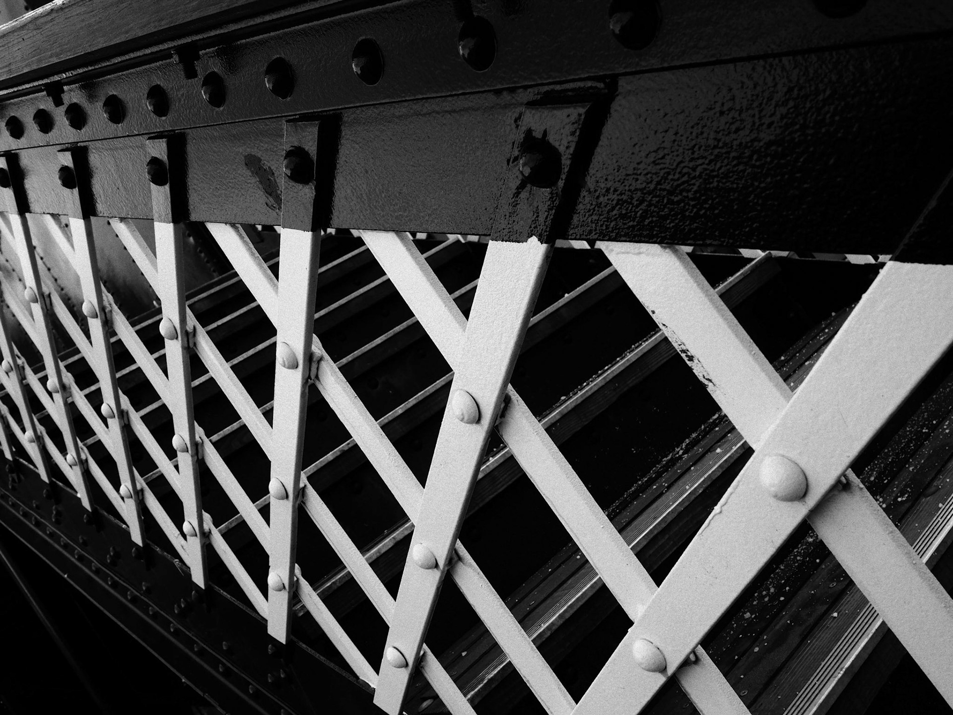Edinburgh - Iron Lattice Footbridge