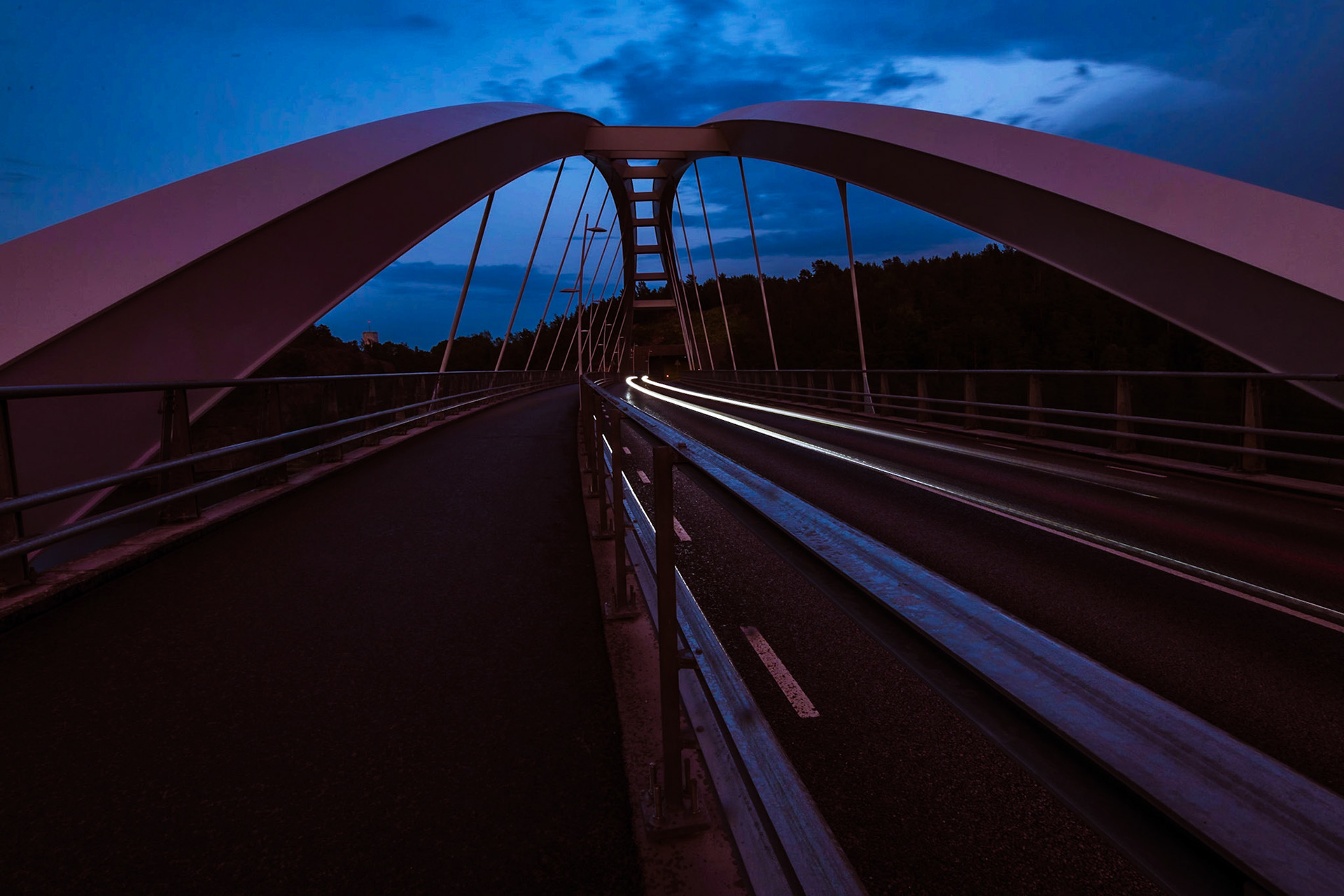 Speeding through the night