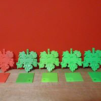 Feuilles de silicon réalisées en atelier