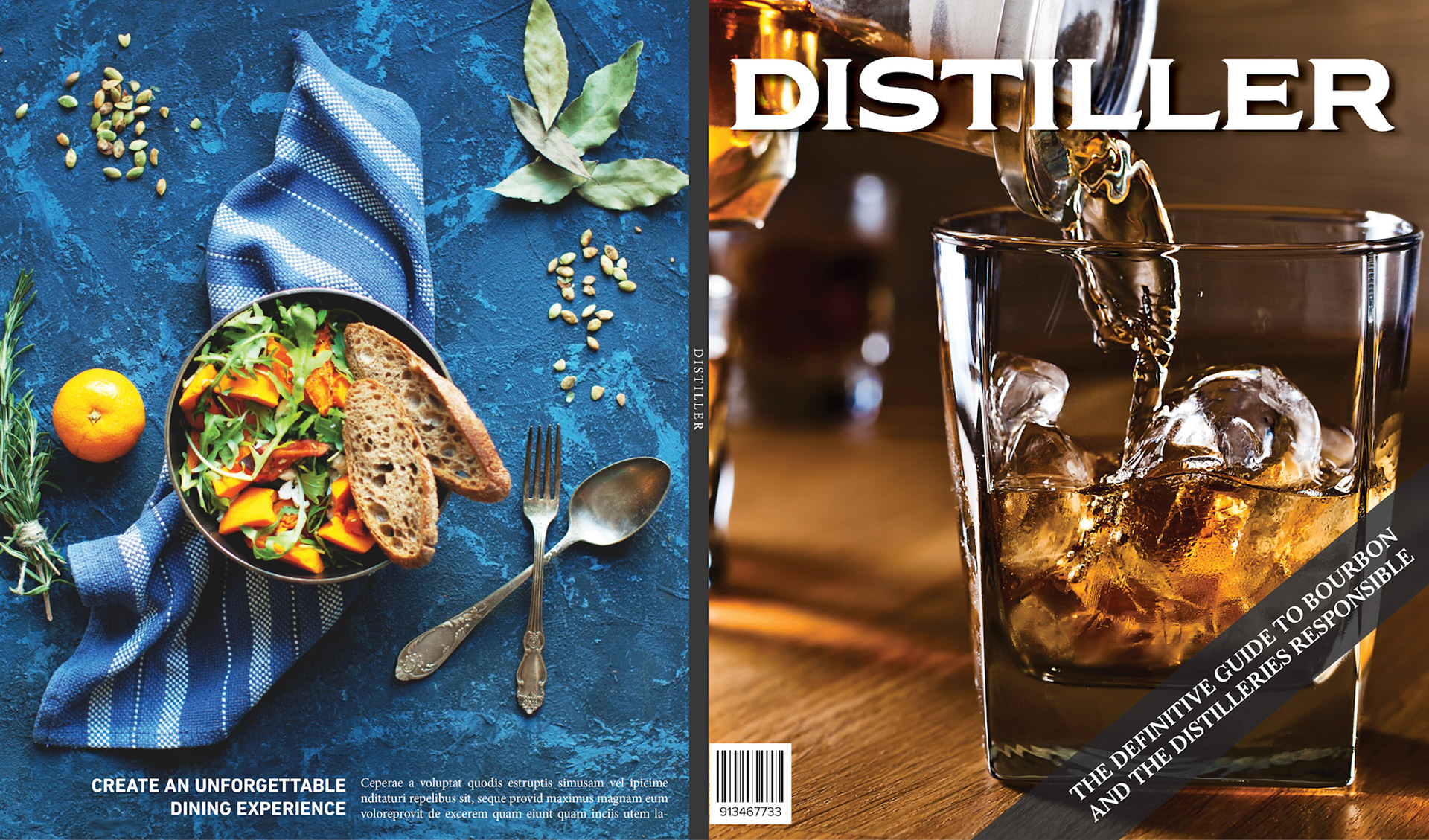 Distiller Magazine for Set Decoration