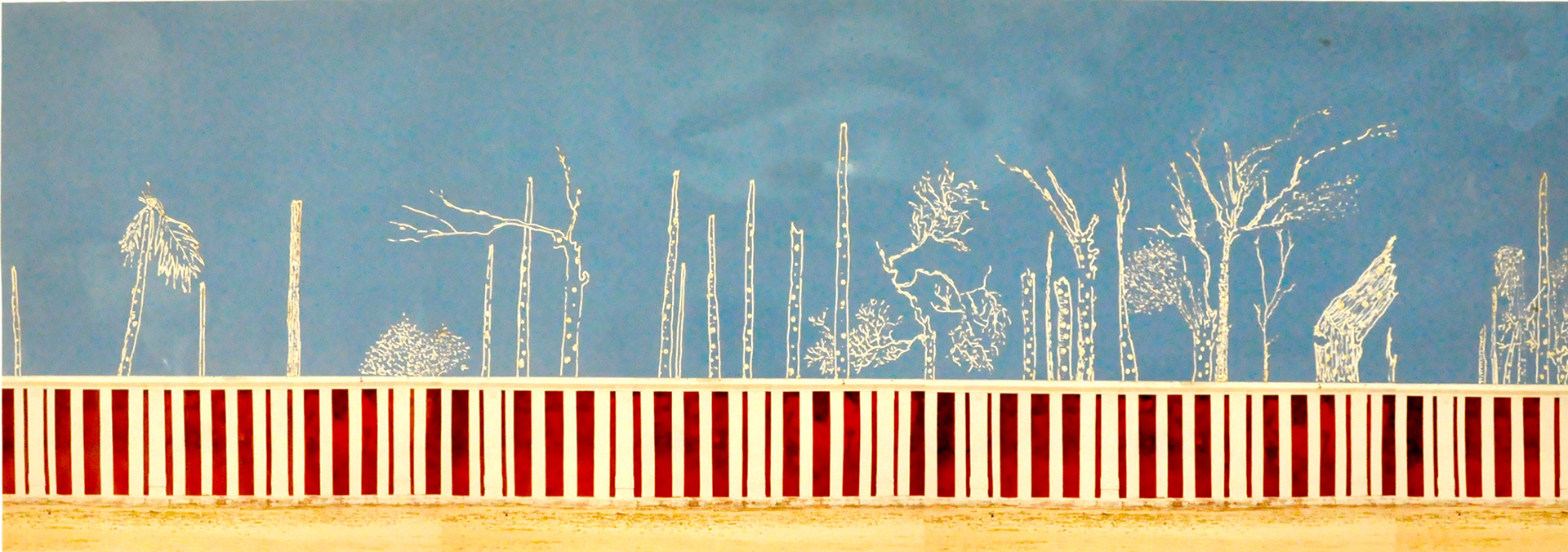 Burn Landscape, Photo print, 2011