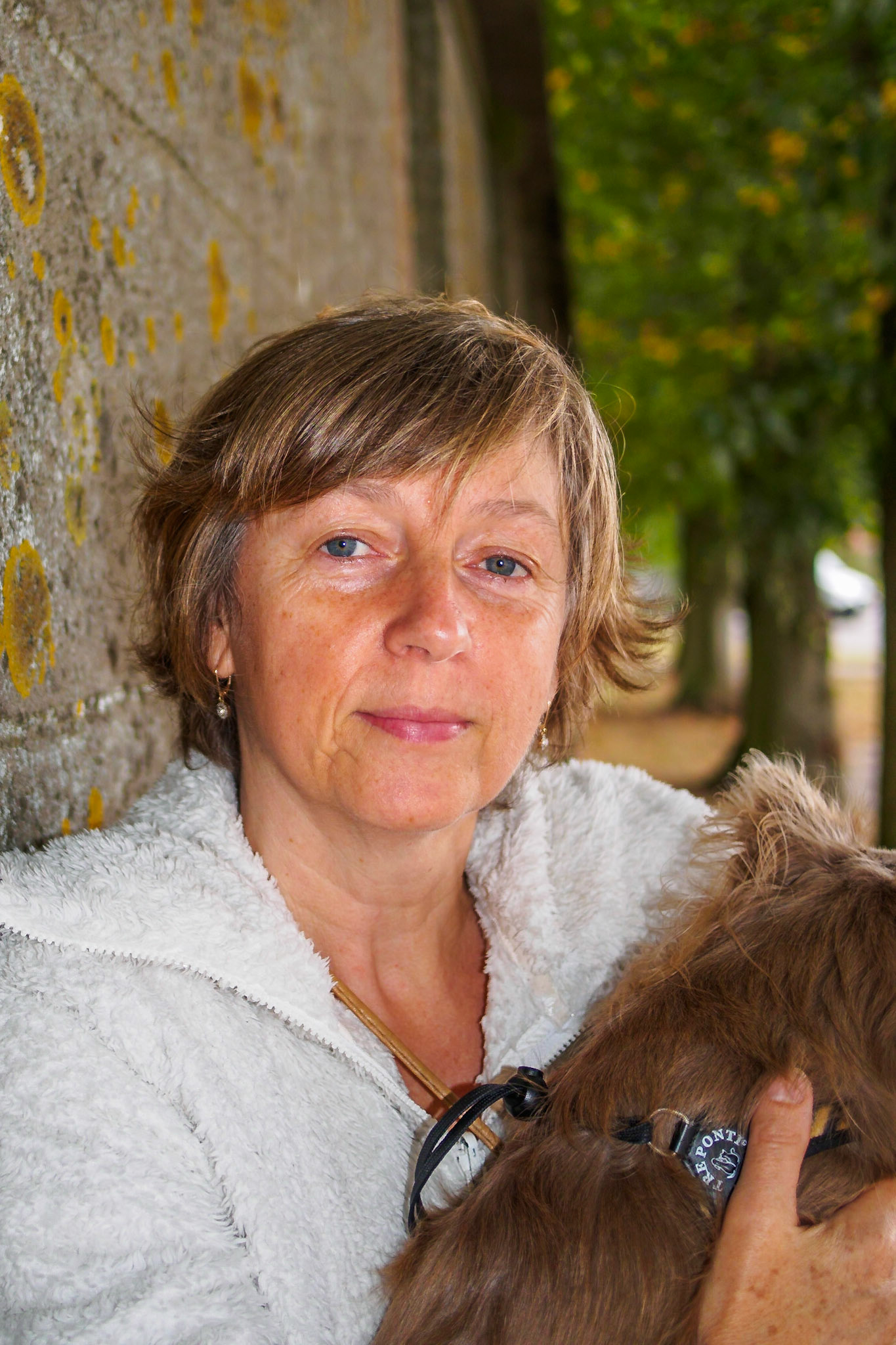 Friendly Lady with Chihuahua X