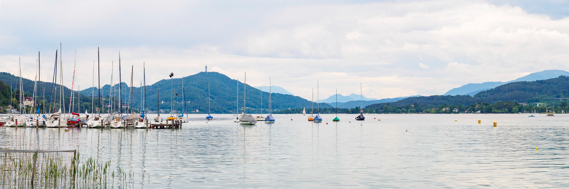 Little boats on Wörthersee
