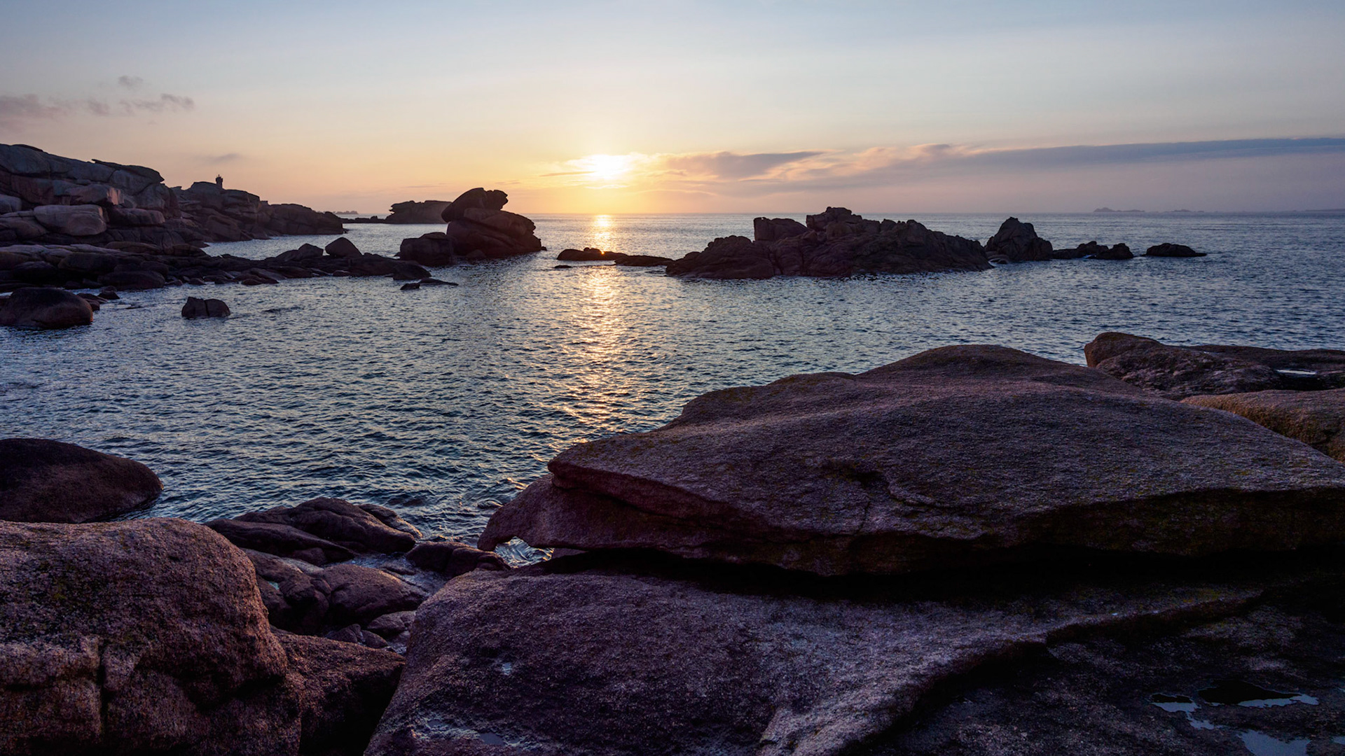 Ploumanach Sunset IV